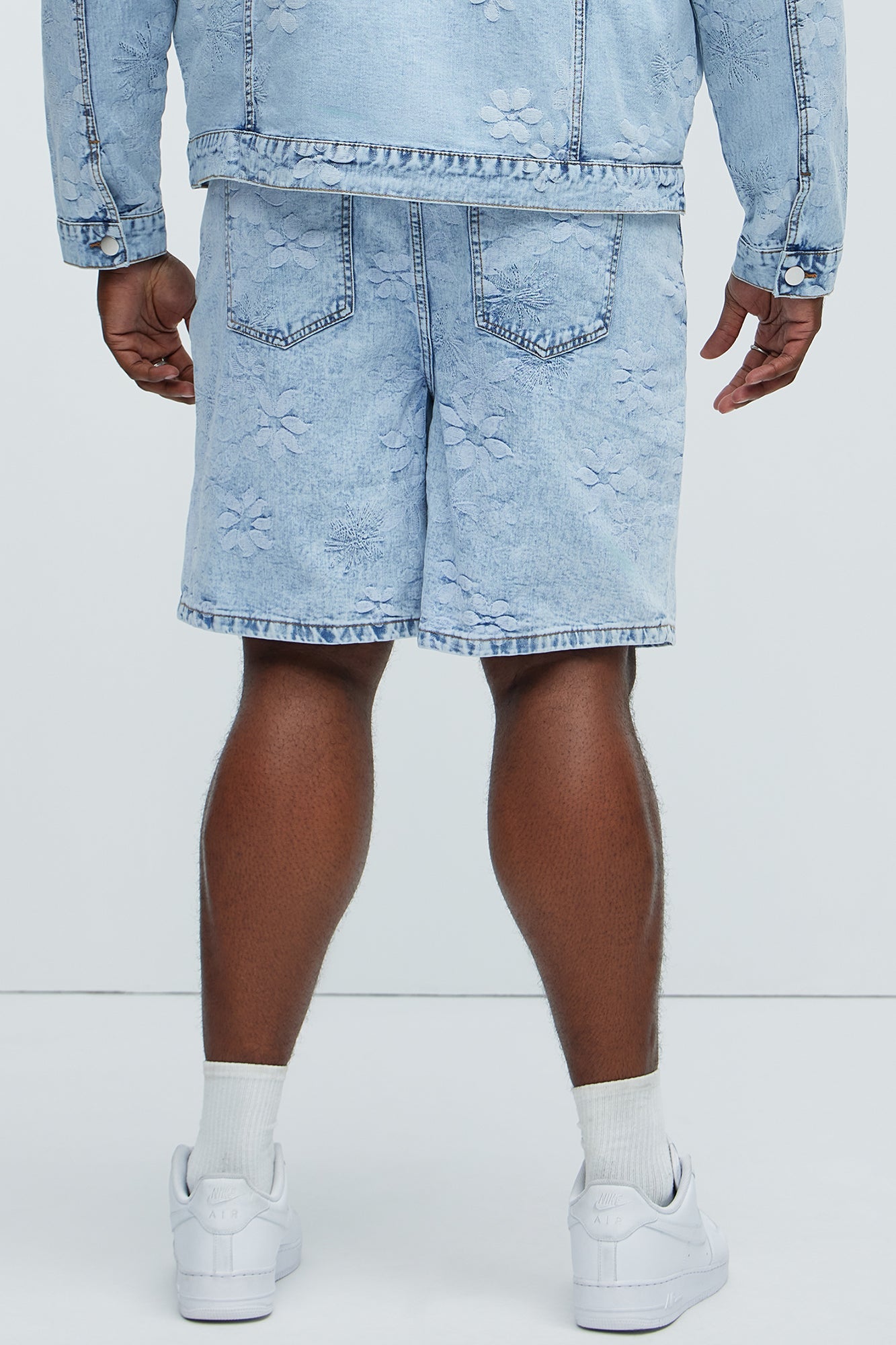 Kenneth Relaxed Denim Shorts - Light Wash