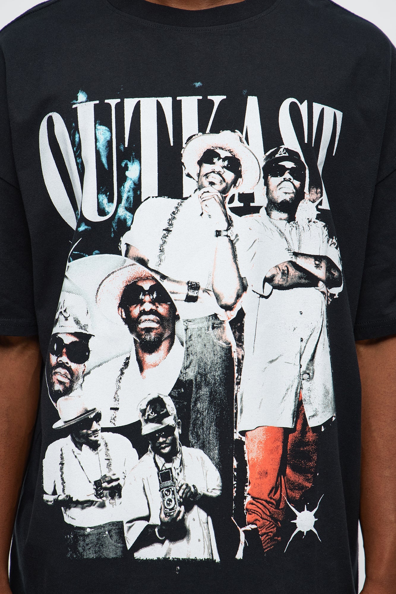 Outkast Is Everlasting Oversized Short Sleeve Tee - Black