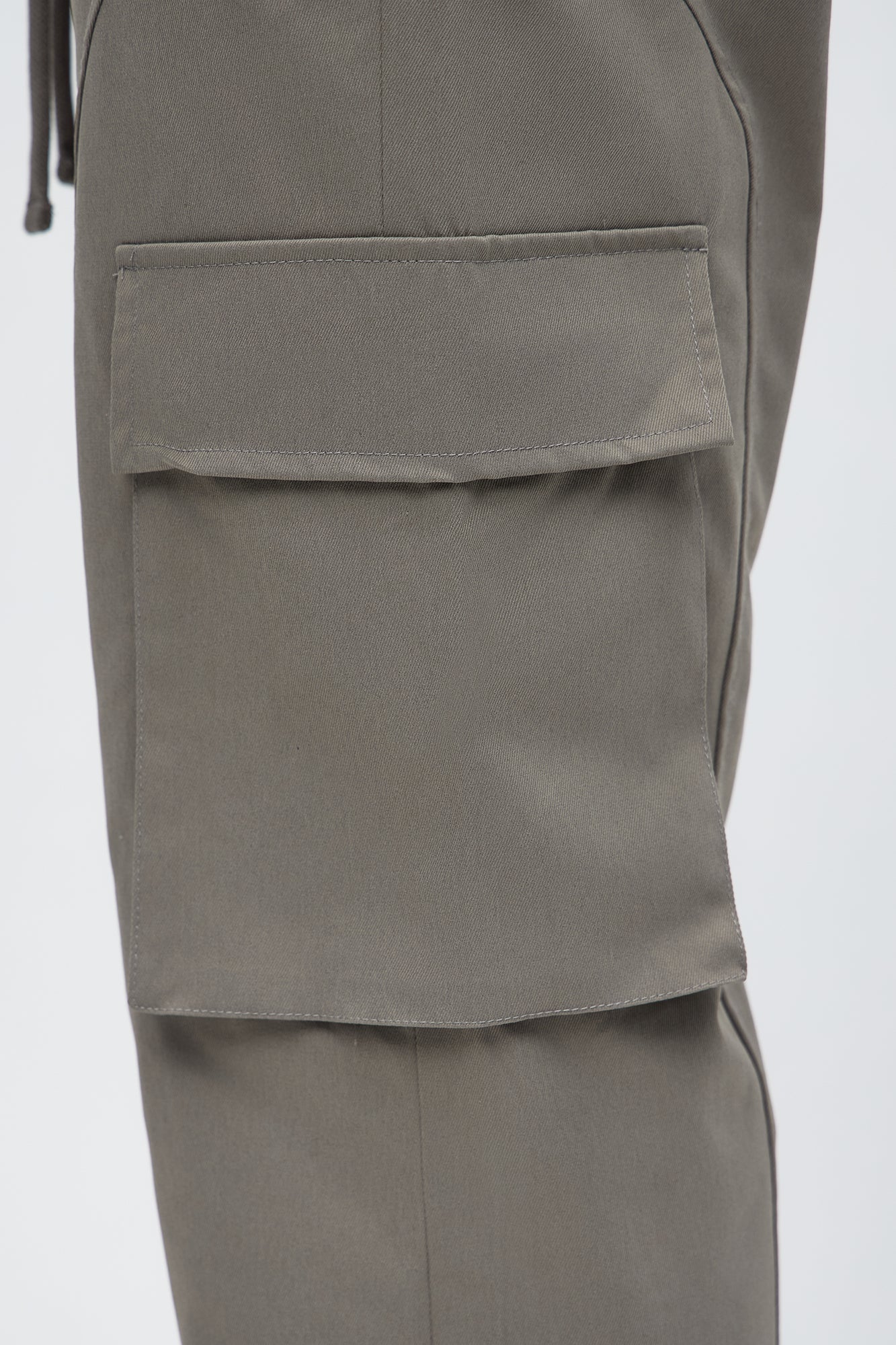 Bam Straight Pants - Grey