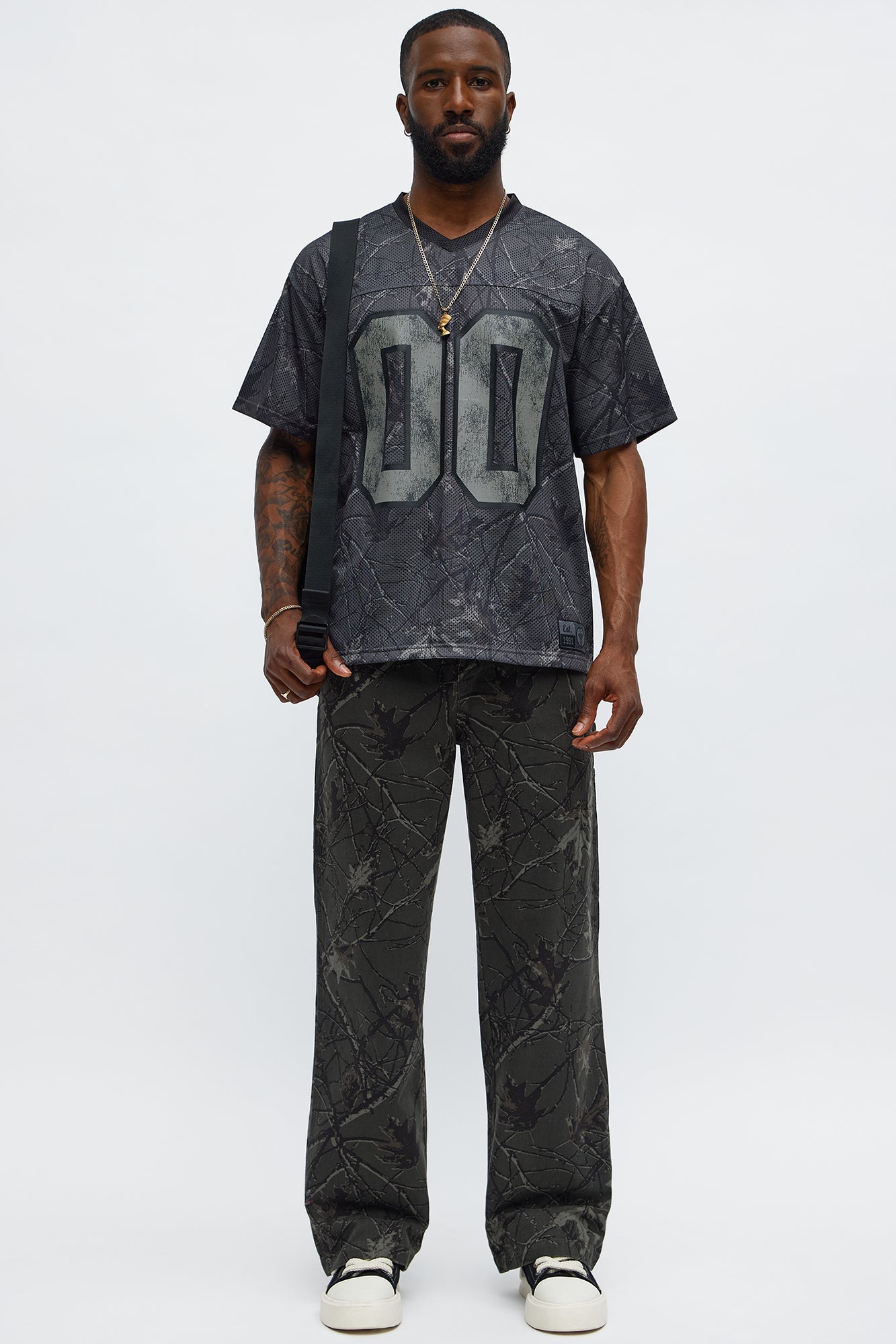 Straight Woodland Mirage Carpenter Pants  - Black Wash
