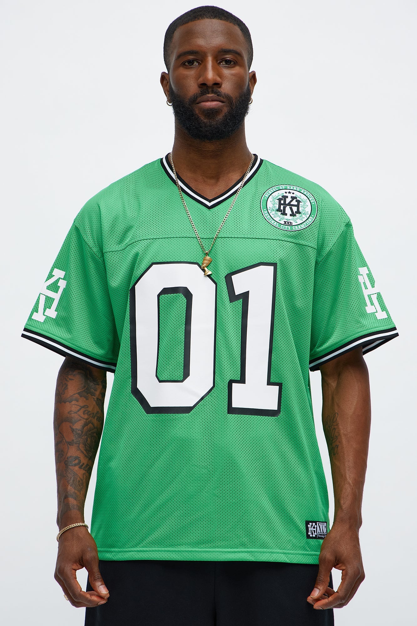 Short Sleeve Grind Academy Jersey - Green