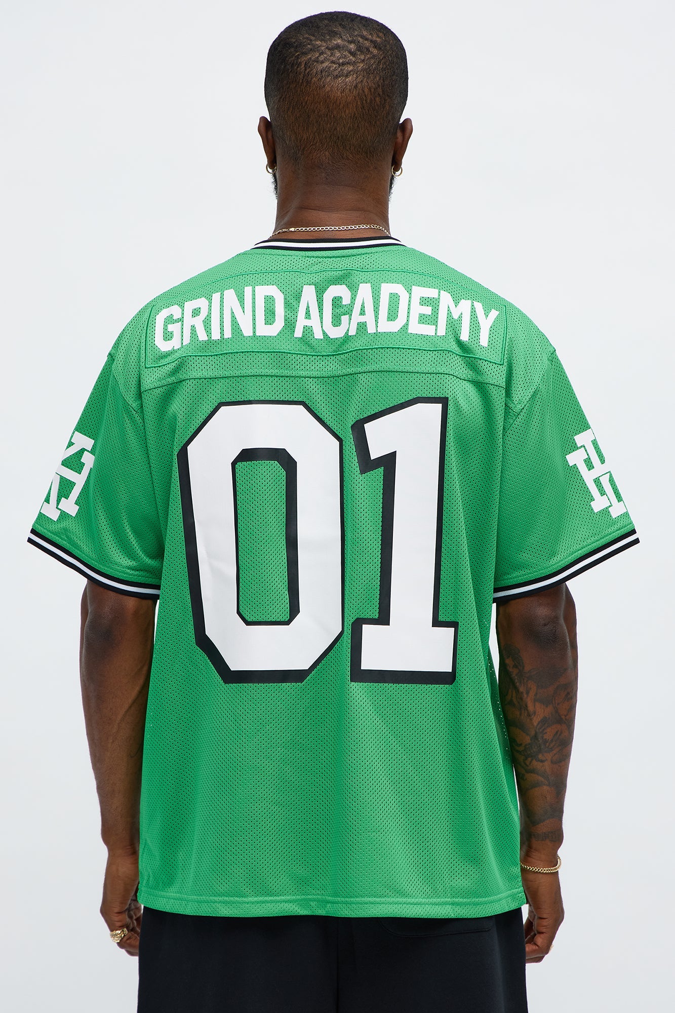 Short Sleeve Grind Academy Jersey - Green