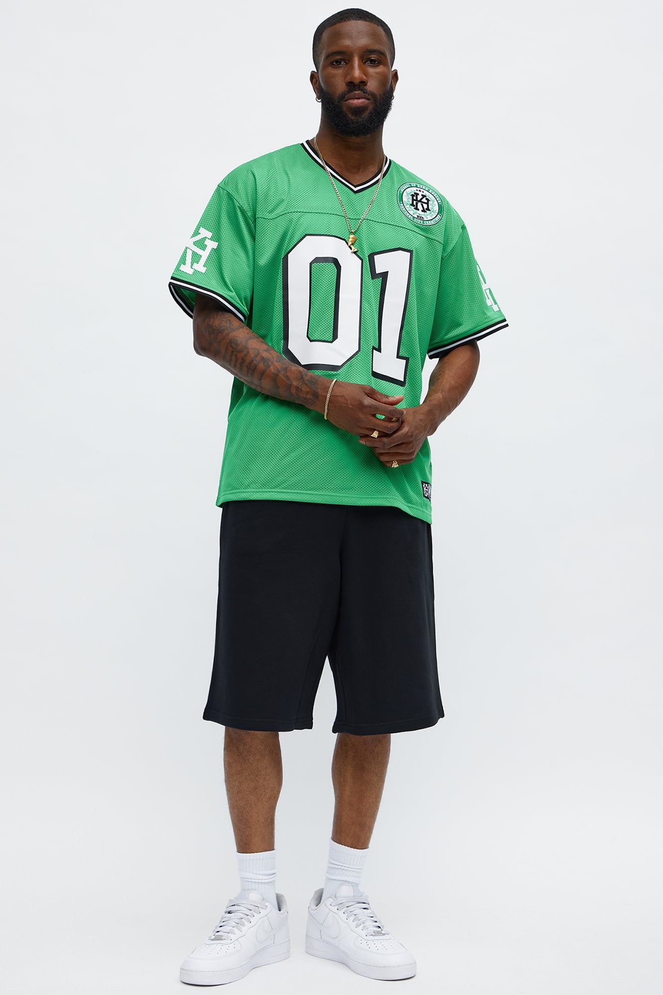 Tyson Baggy Shorts - Black