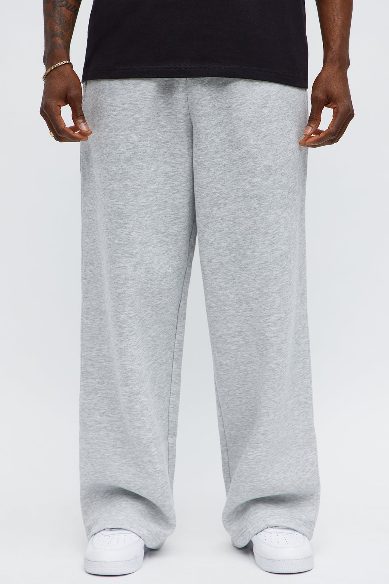 Tyson Baggy Pants - Heather Grey