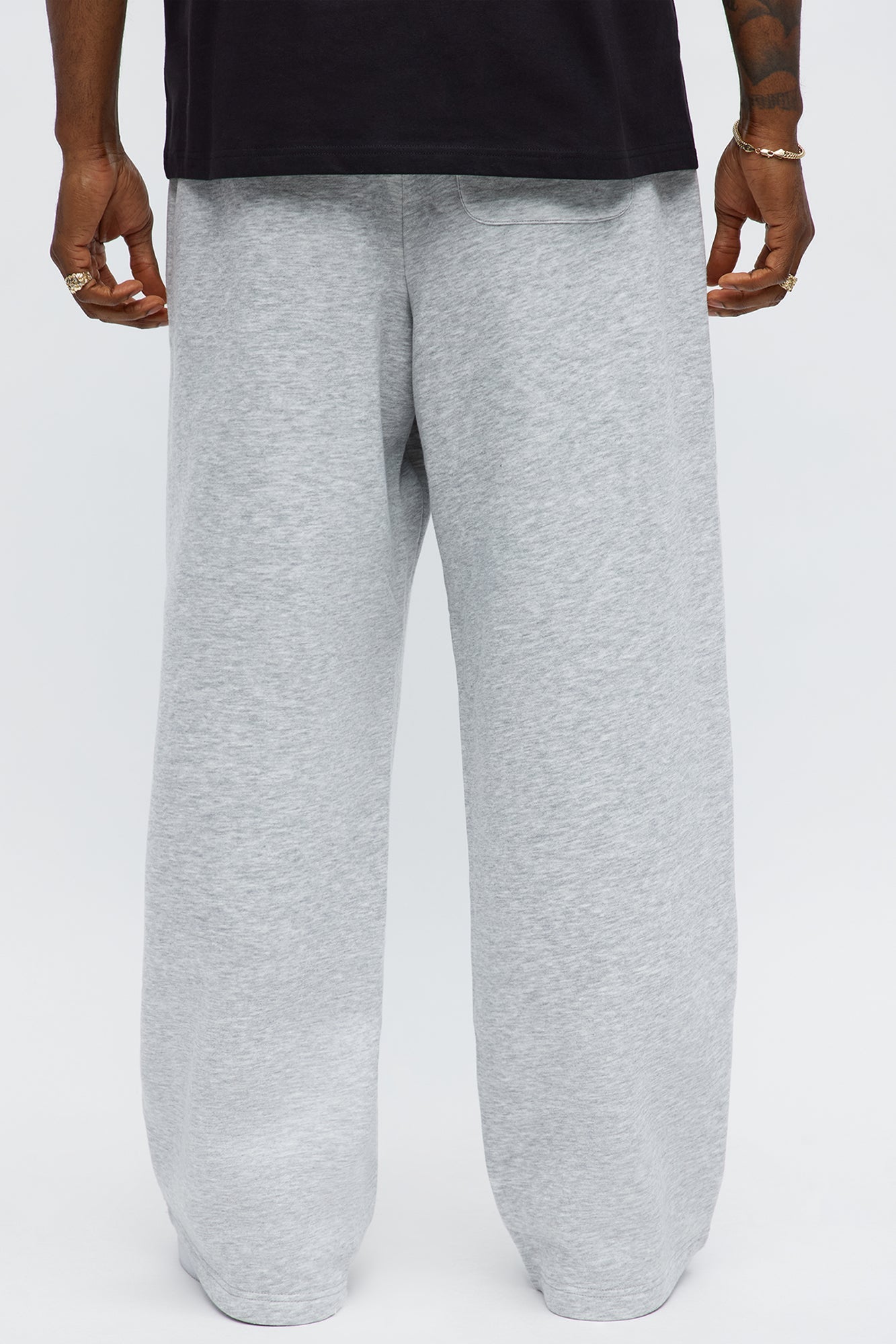 Tyson Baggy Pants - Heather Grey