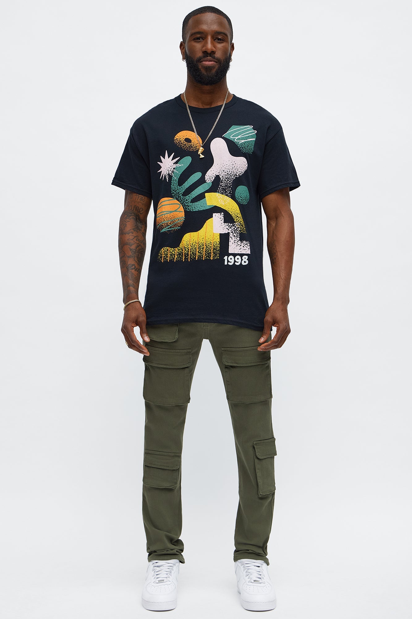 Skinny Pocket Me Cargo Pants - Olive