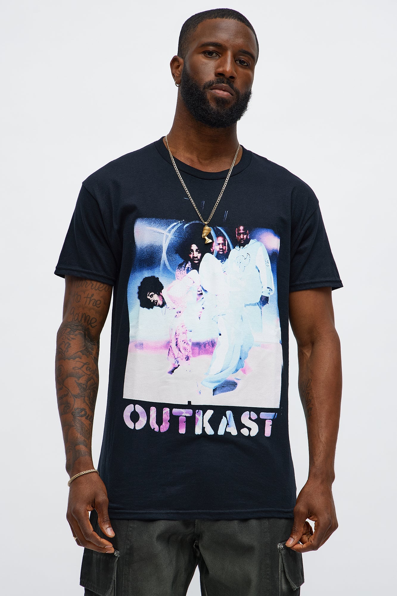 Outkast Funky Ride Short Sleeve Tee - Black