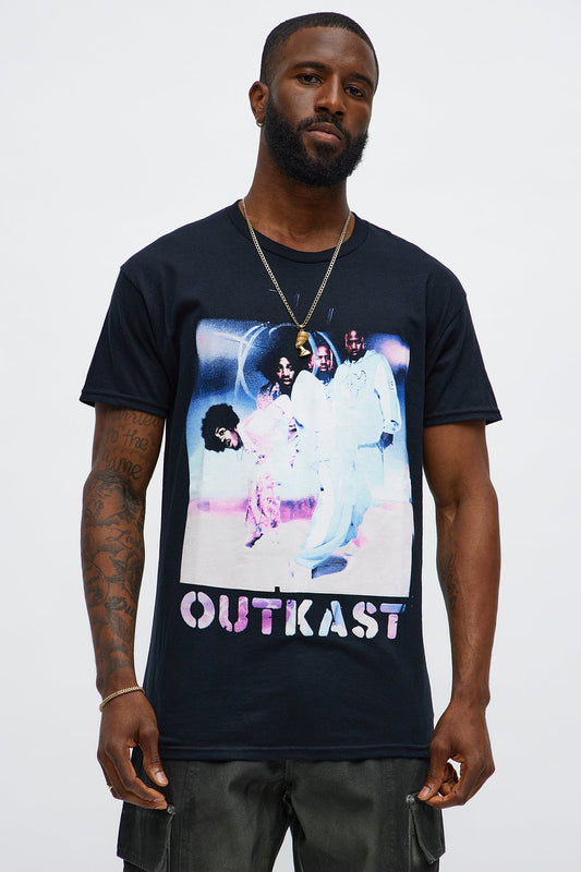 Outkast Funky Ride Short Sleeve Tee - Black