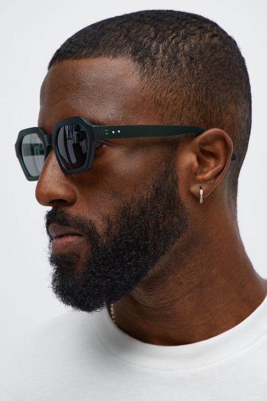 Mallee Round Sunglasses - Green