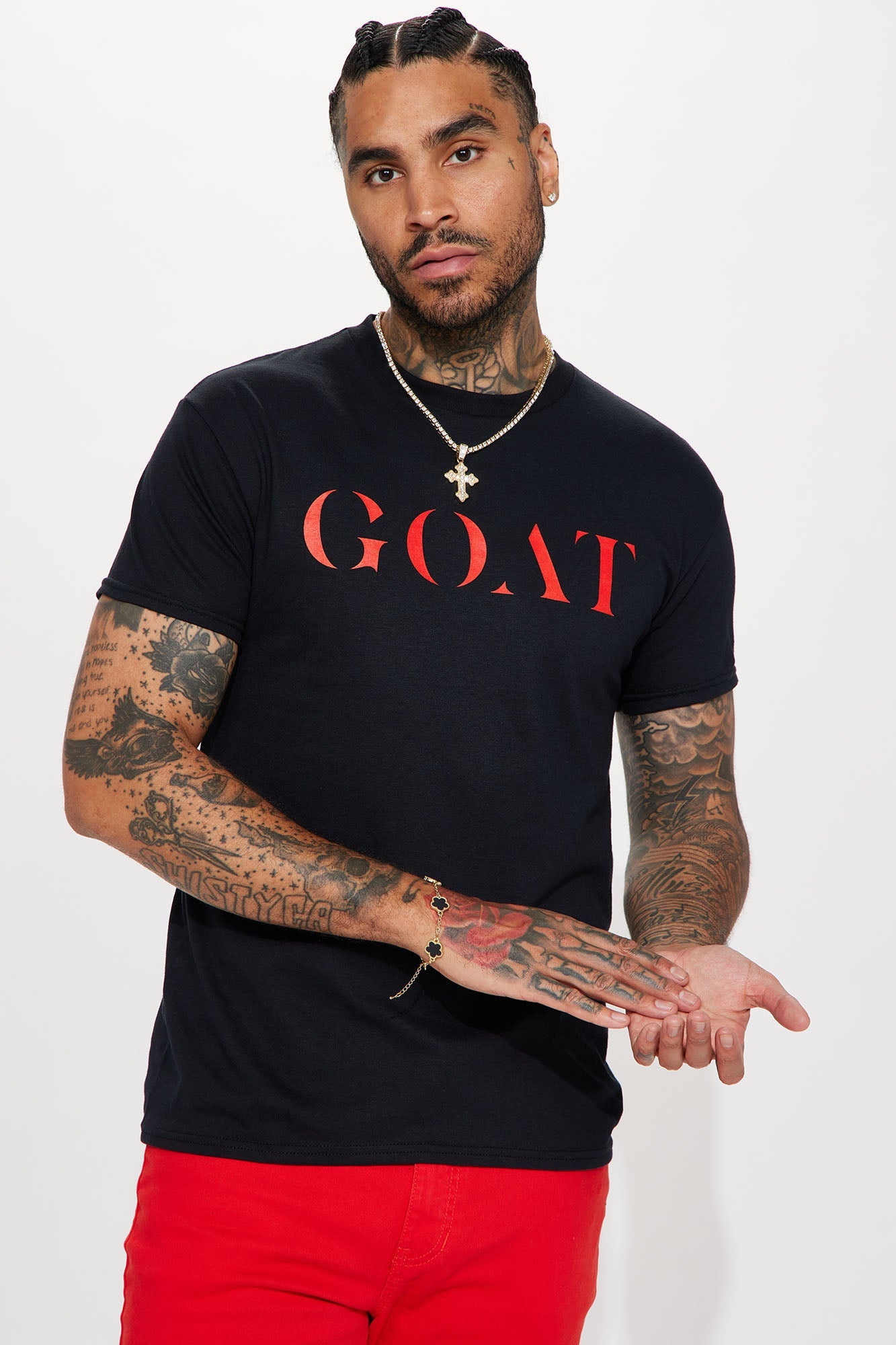 The GOAT Short Sleeve Tee - Black