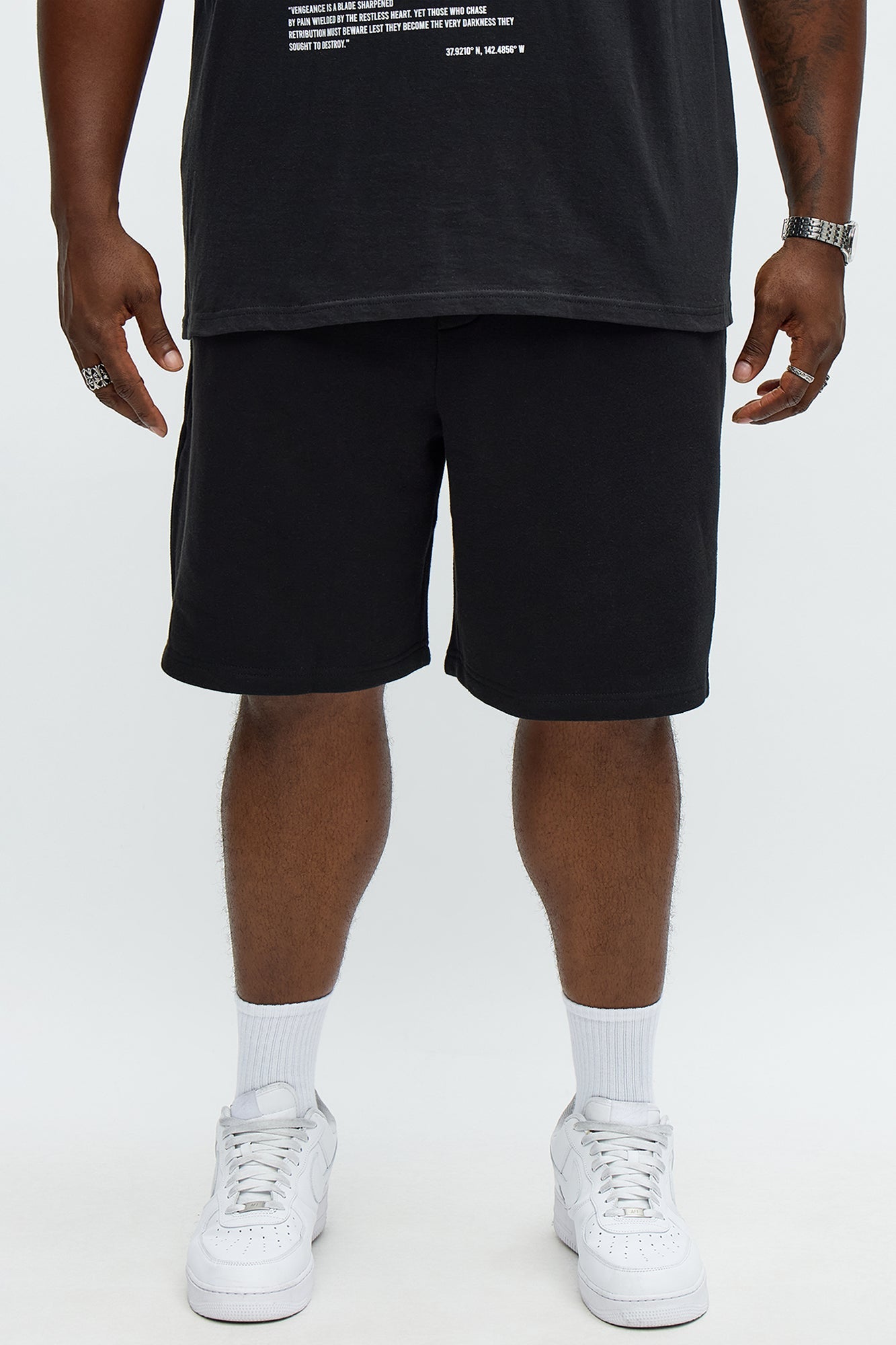 Tyson Loose Fit Shorts - Black