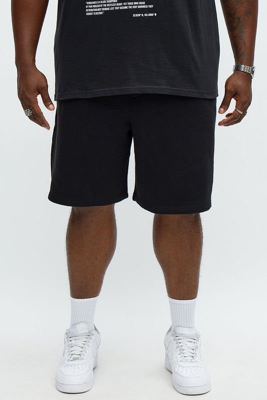 Tyson Loose Fit Shorts - Black