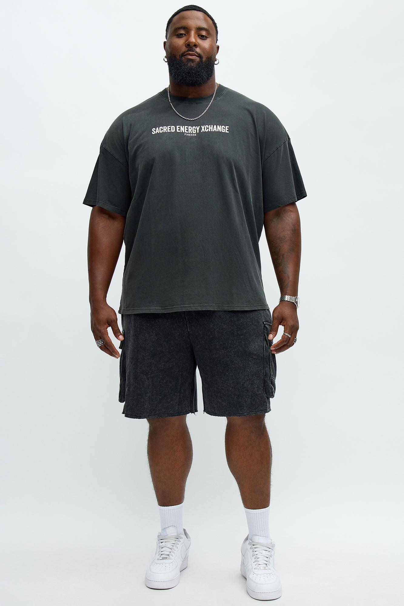 Secret Energy Xchange Short Sleeve Tee - Black Wash