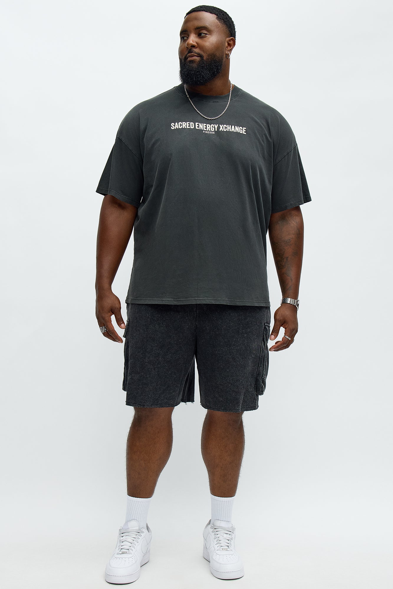 Secret Energy Xchange Short Sleeve Tee - Black Wash