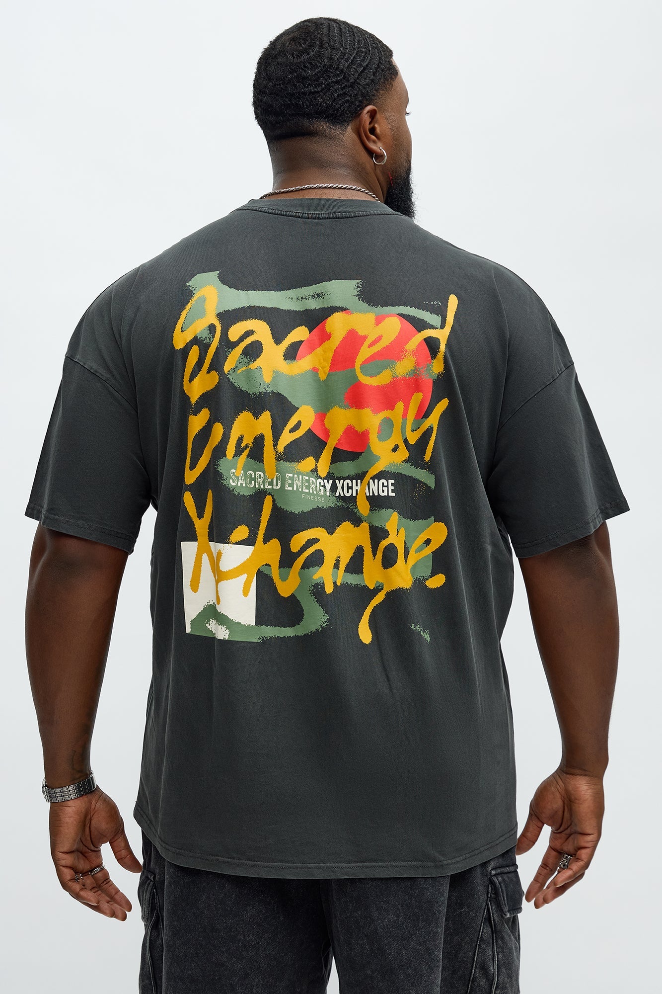 Secret Energy Xchange Short Sleeve Tee - Black Wash