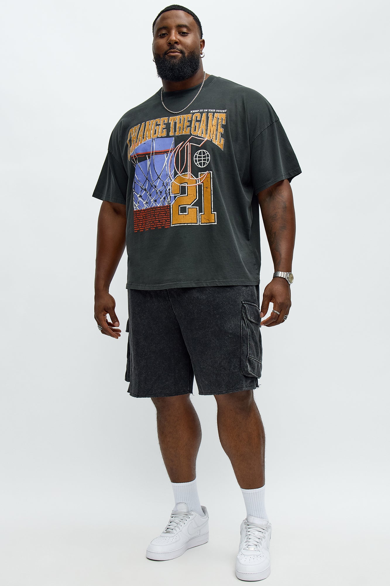 Change The Game Short Sleeve Tee - Black Wash