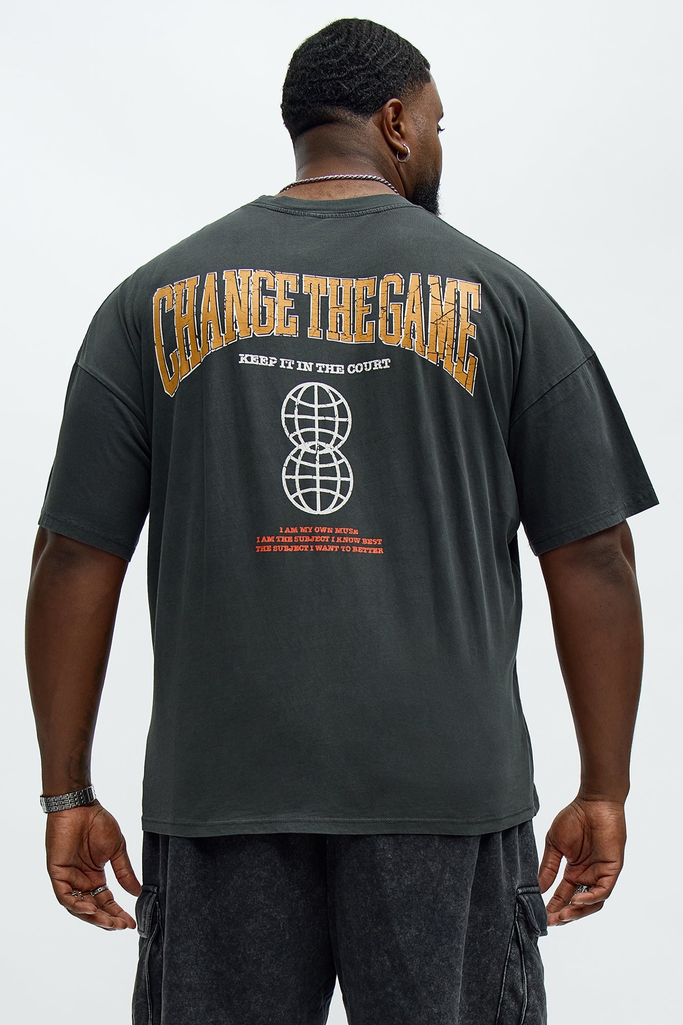 Change The Game Short Sleeve Tee - Black Wash