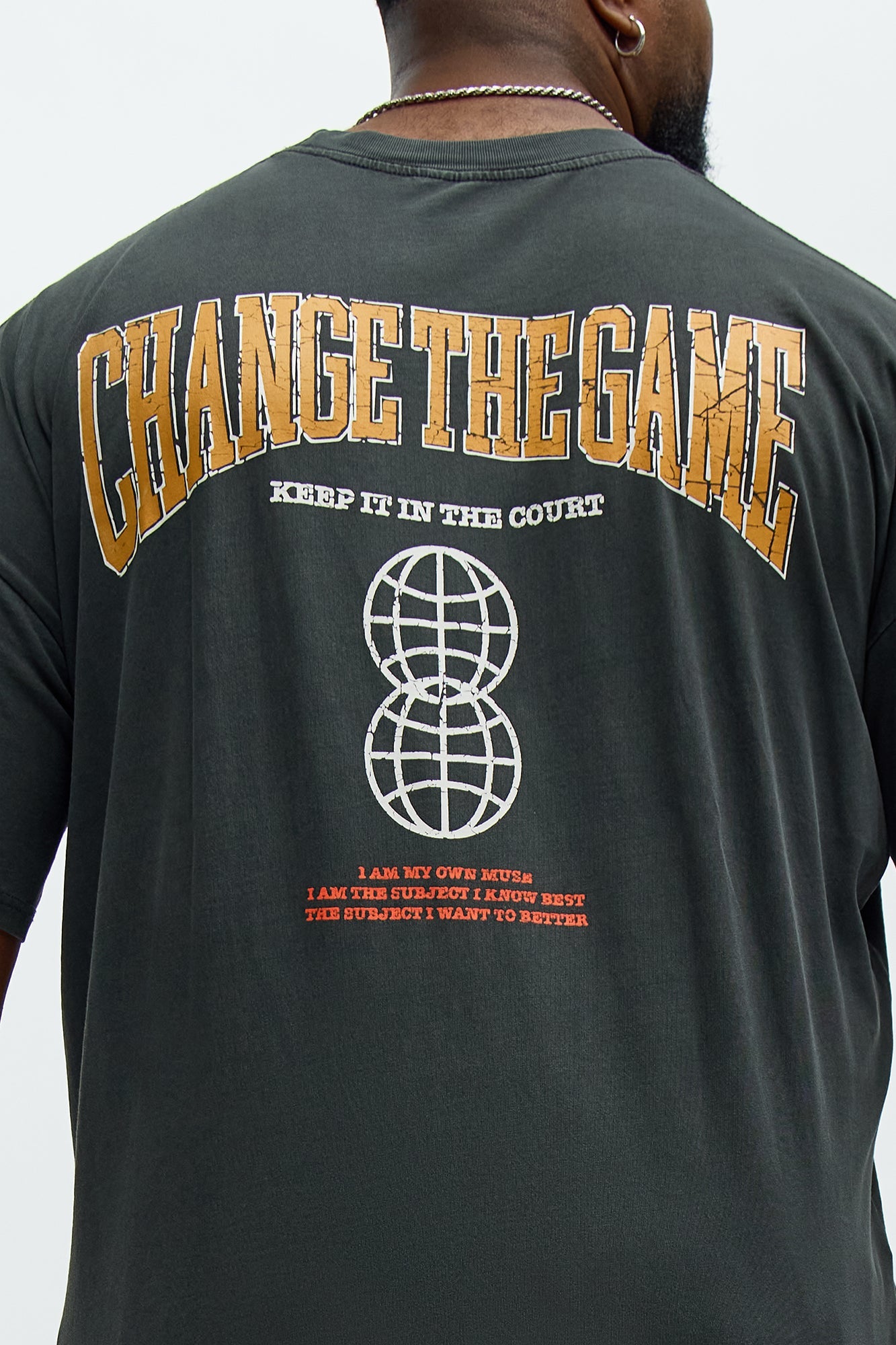 Change The Game Short Sleeve Tee - Black Wash