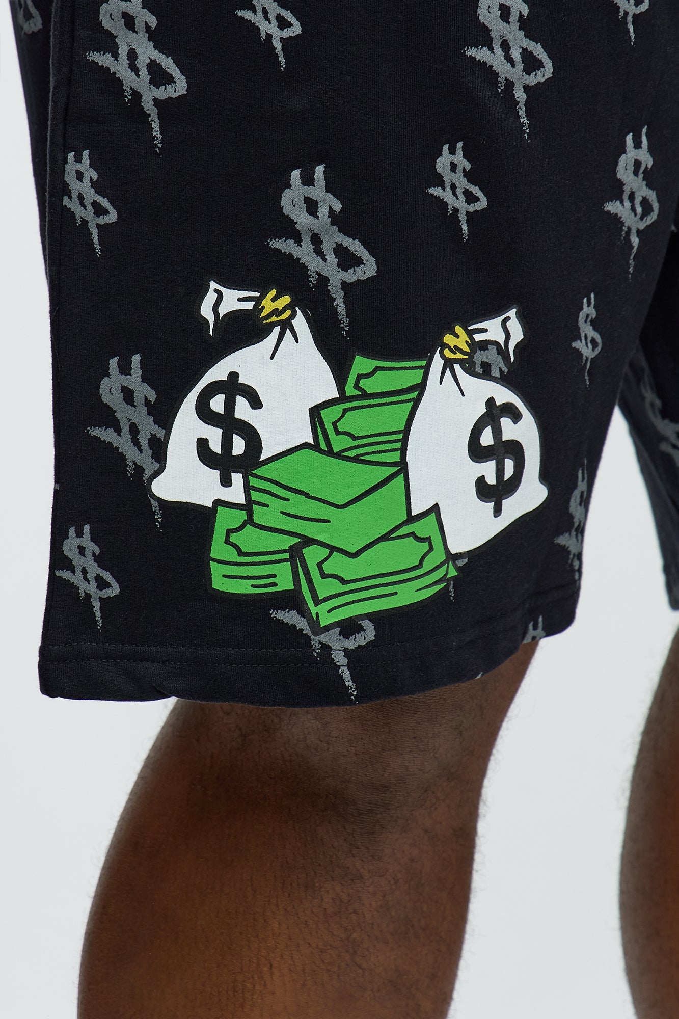 Paper Chase Academy Sweatshorts - Black