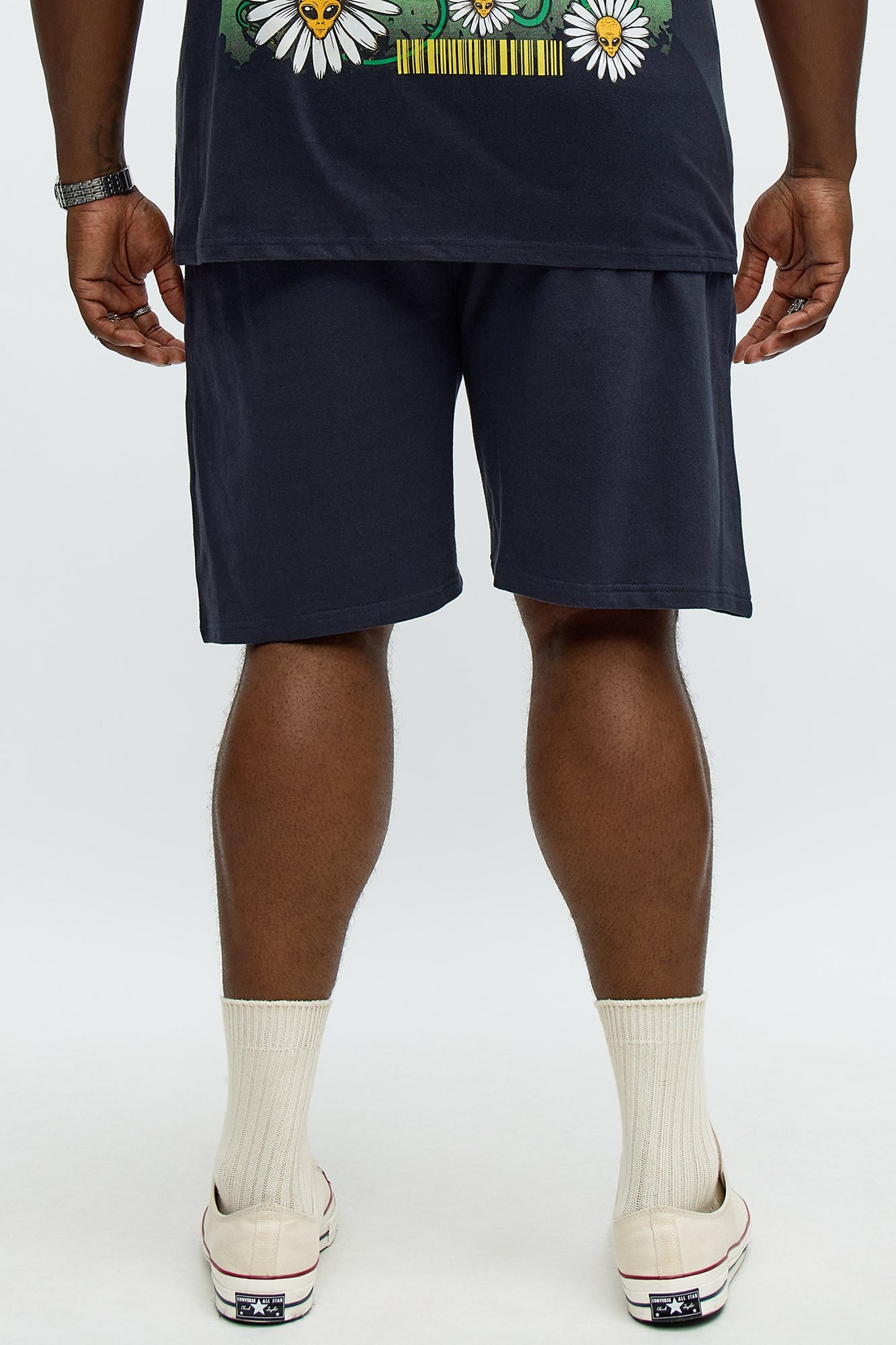 Stack Cash Chase Stars Sweatshorts - Black