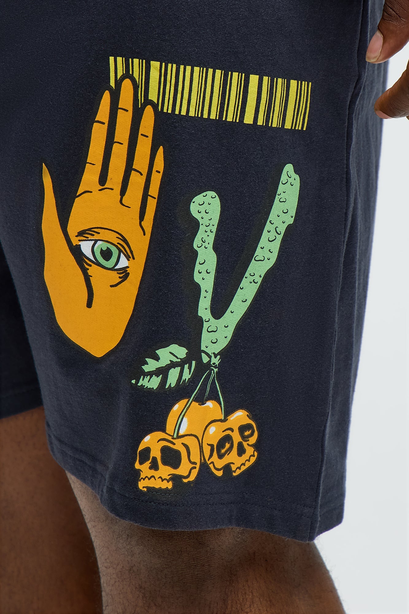 Stack Cash Chase Stars Sweatshorts - Black