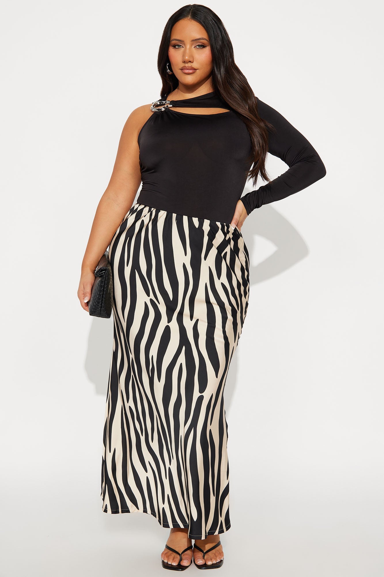 Casimira Cut Out Bodysuit - Black