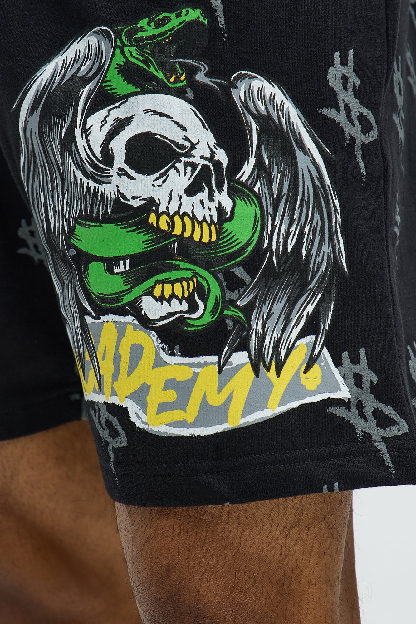 Paper Chase Academy Sweatshorts - Black