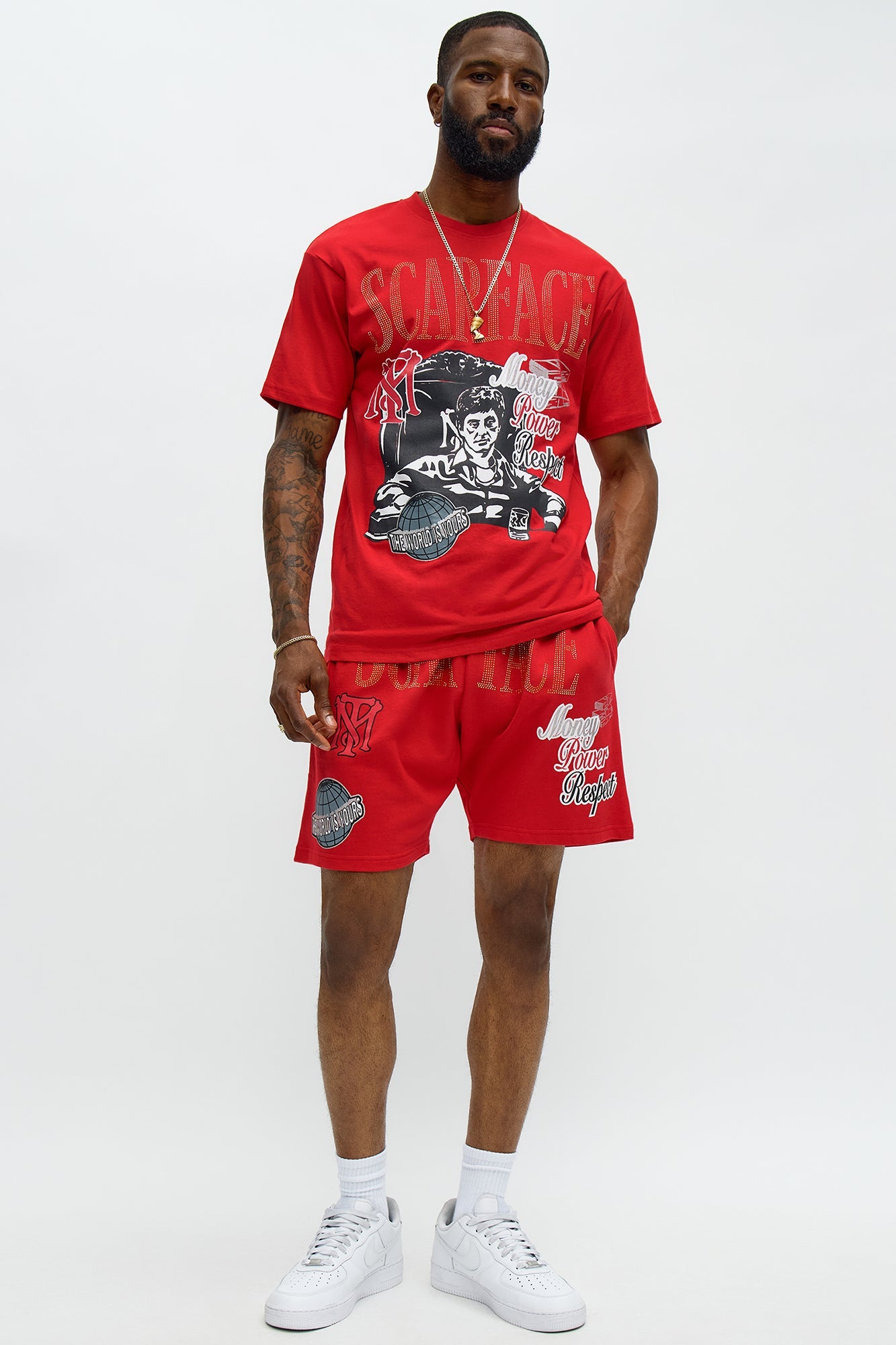 Scarface MPR Short Sleeve Tee - Red