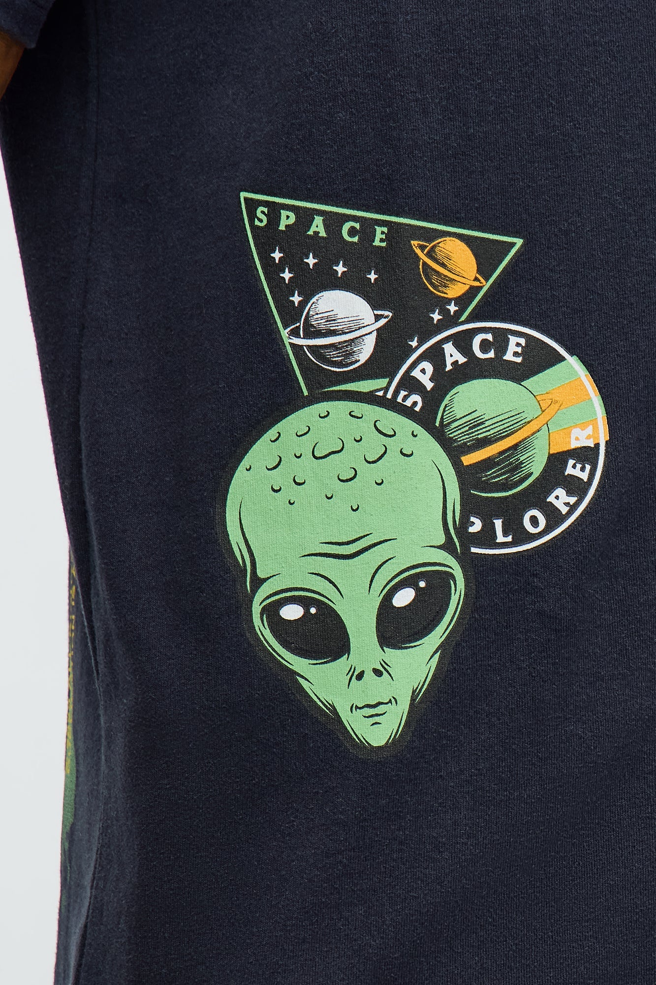 Stack Cash Chase Stars Short Sleeve Tee - Grey