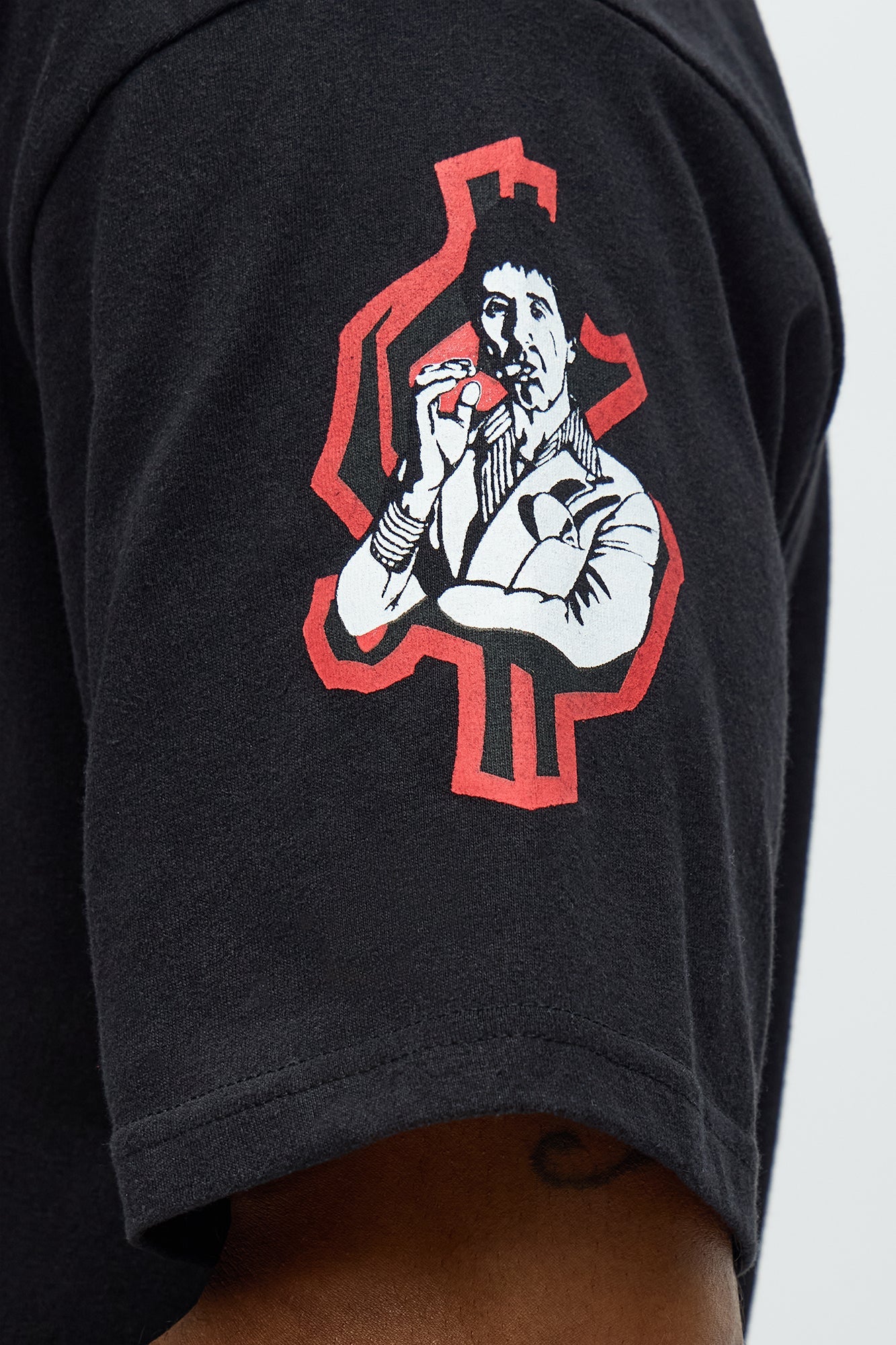 Scarface Racing Short Sleeve Tee - Black