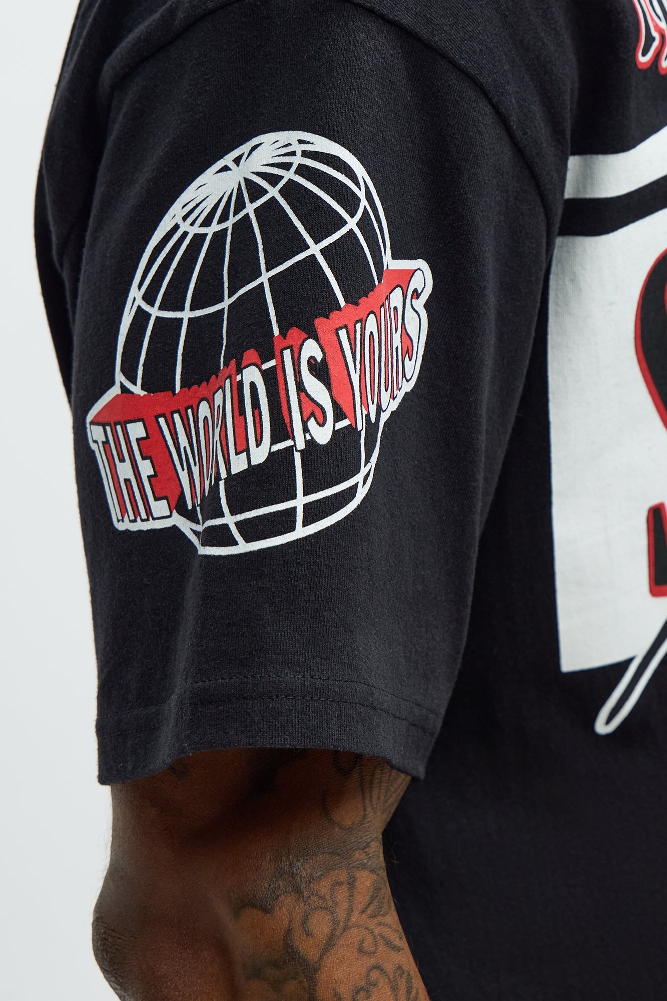 Scarface Racing Short Sleeve Tee - Black