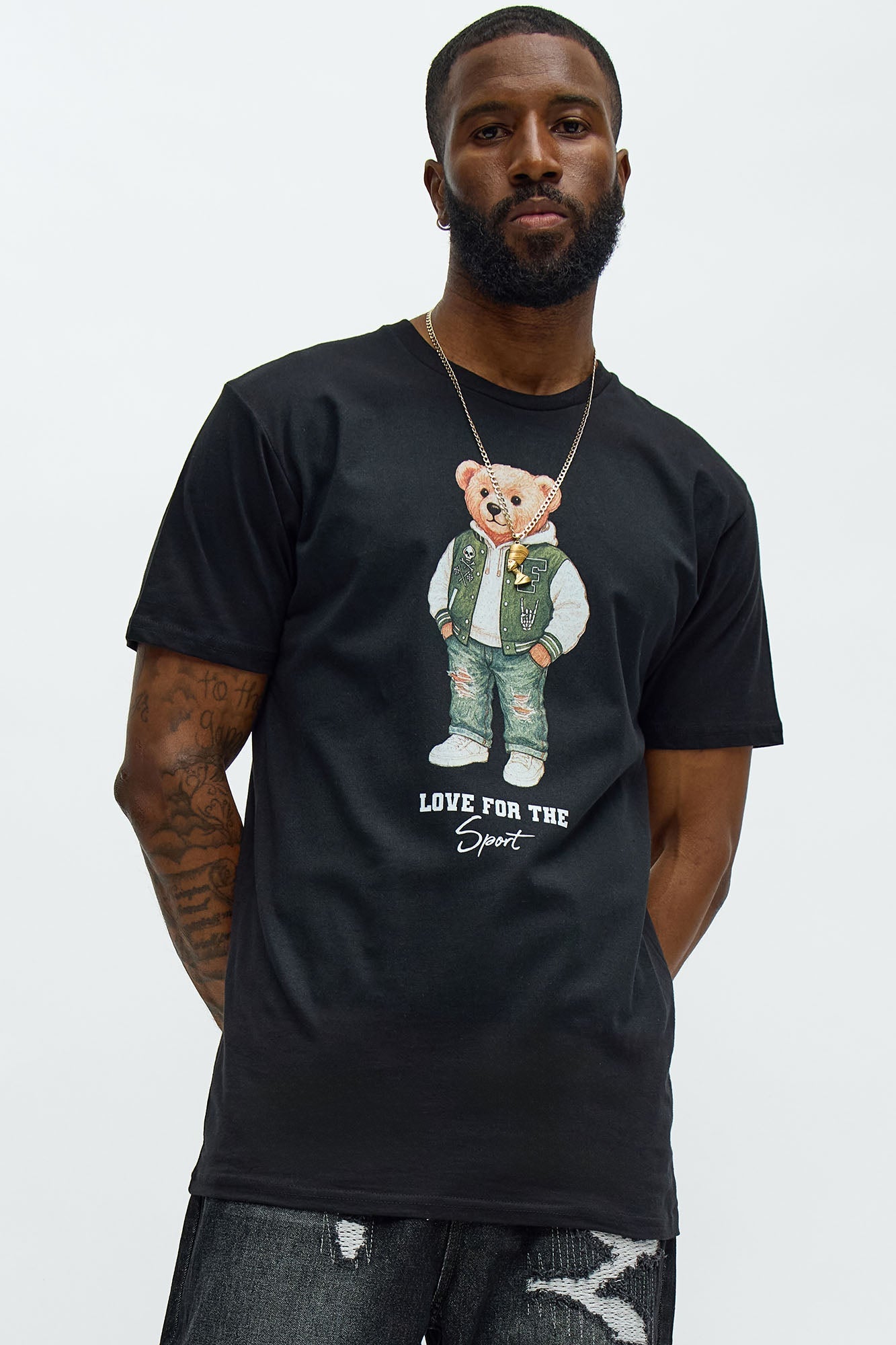 Love For The Sport Short Sleeve Tee - Black