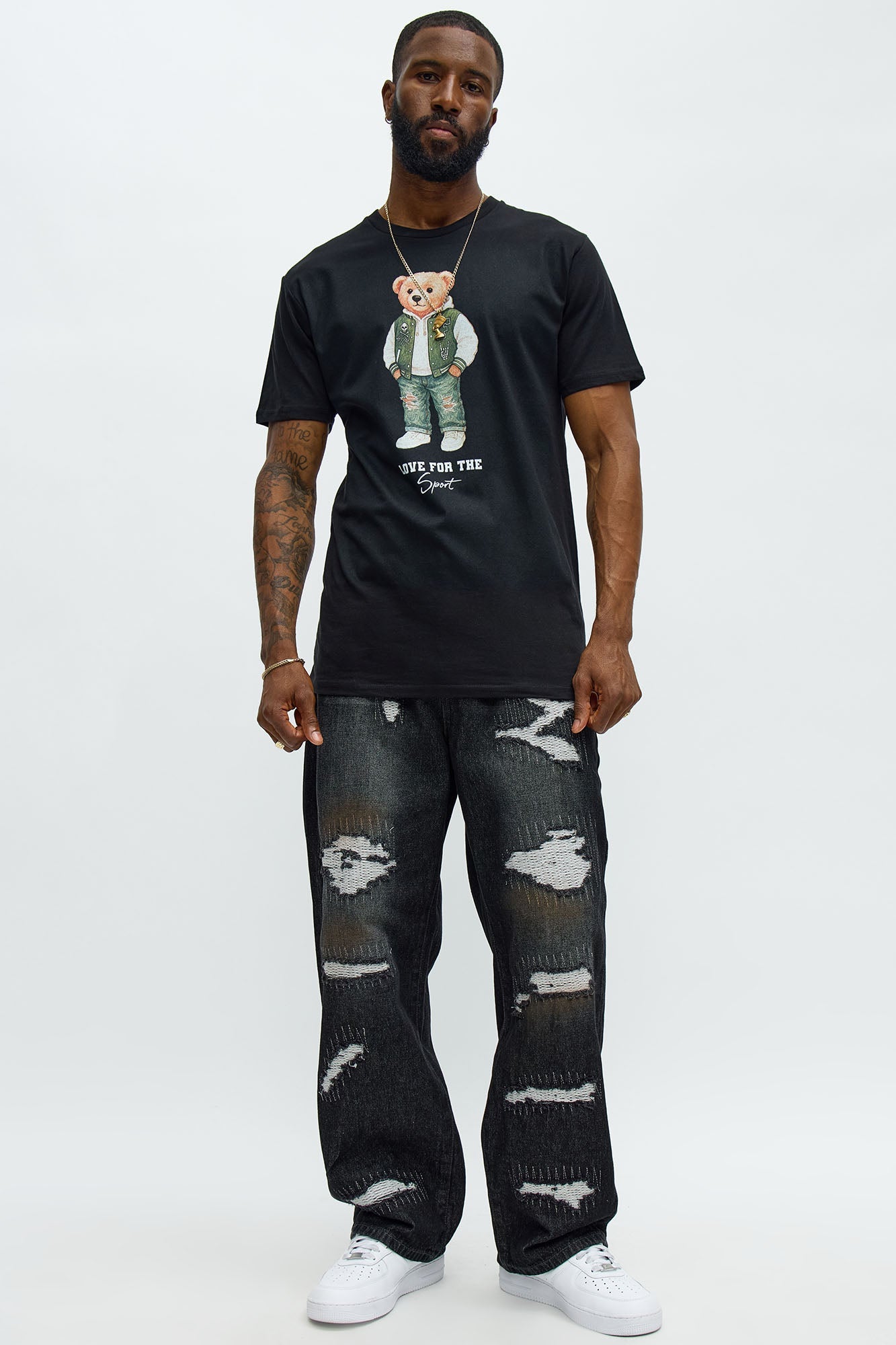 Love For The Sport Short Sleeve Tee - Black