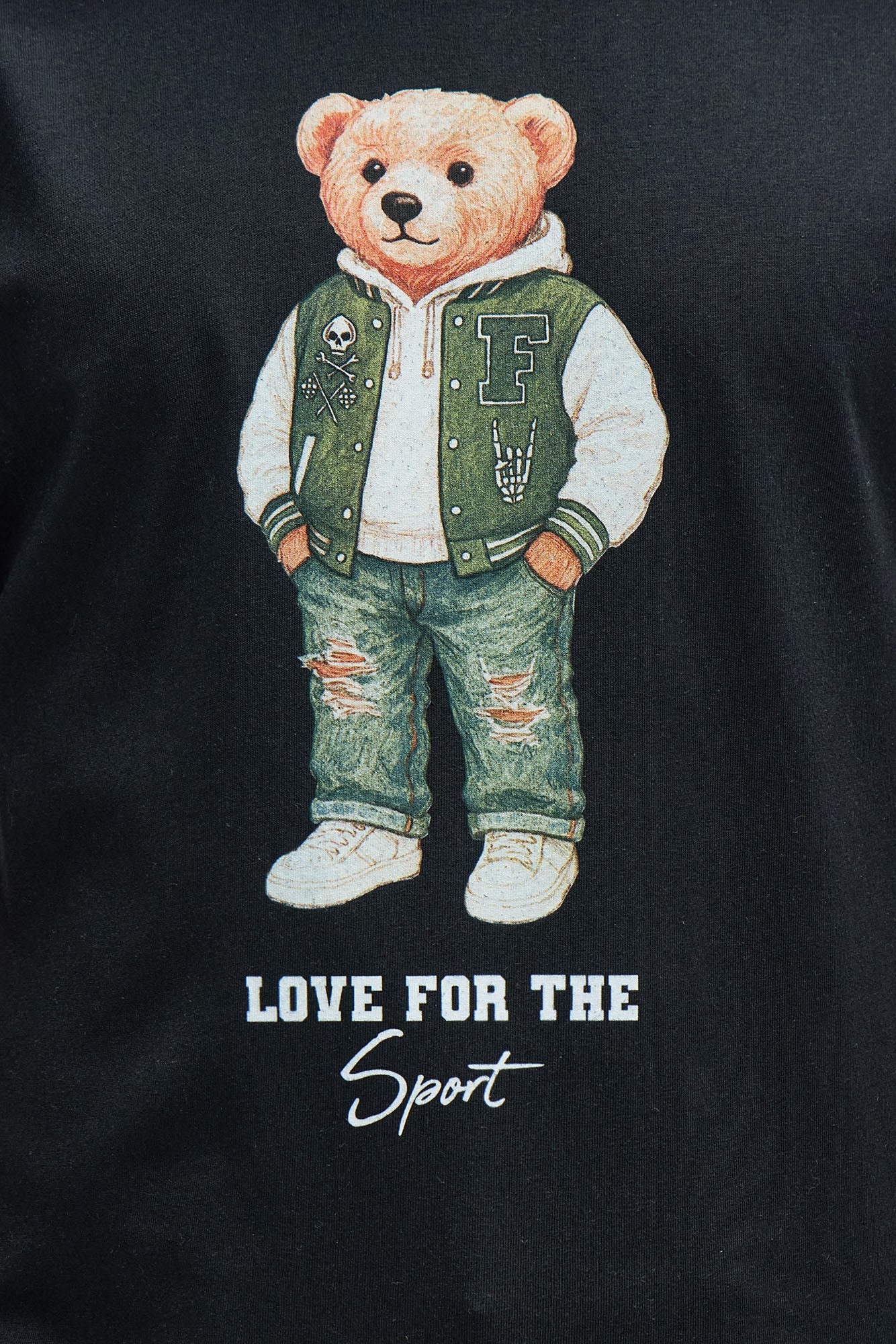 Love For The Sport Short Sleeve Tee - Black