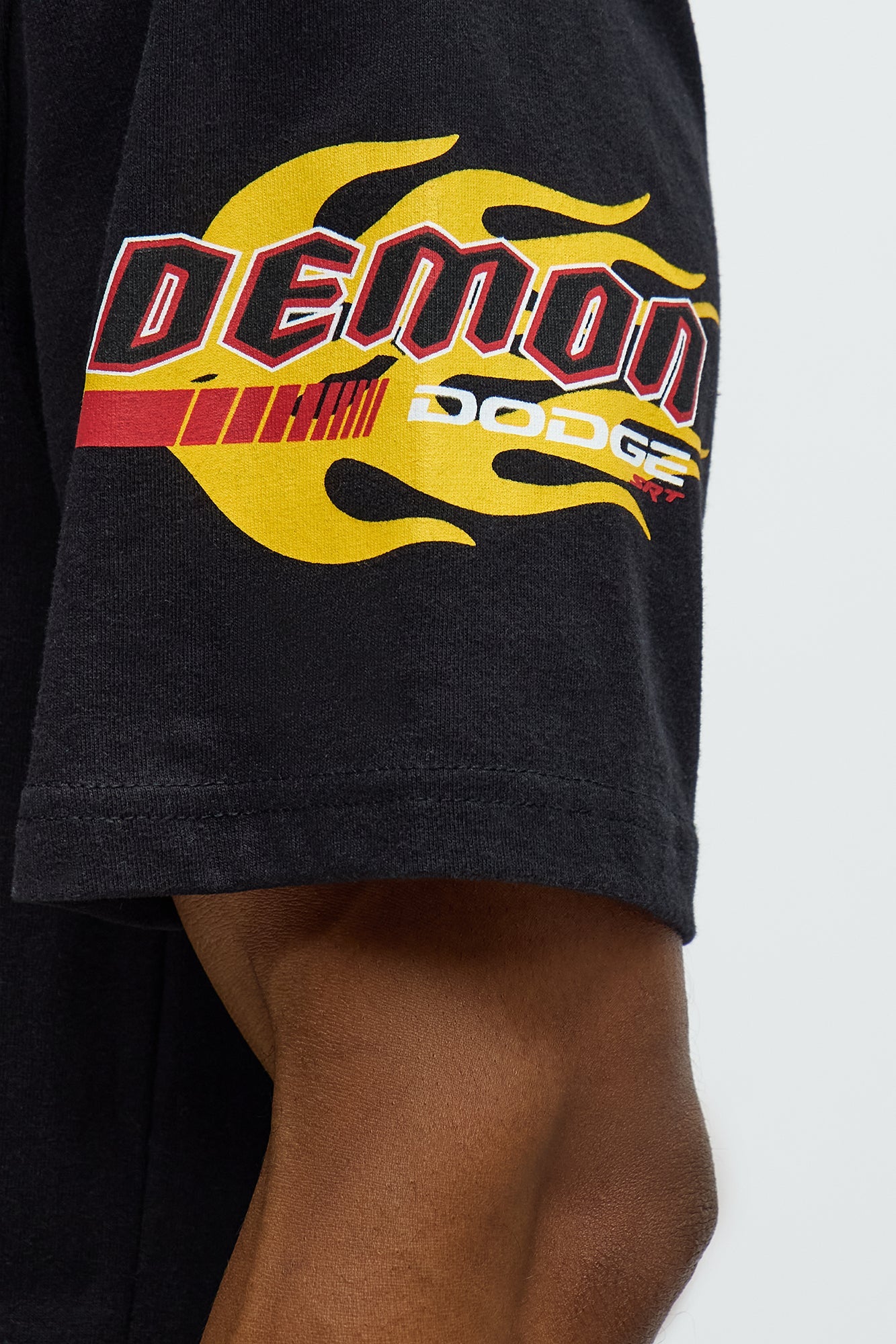 Dodge Demon Racing Team Short Sleeve Tee - Black
