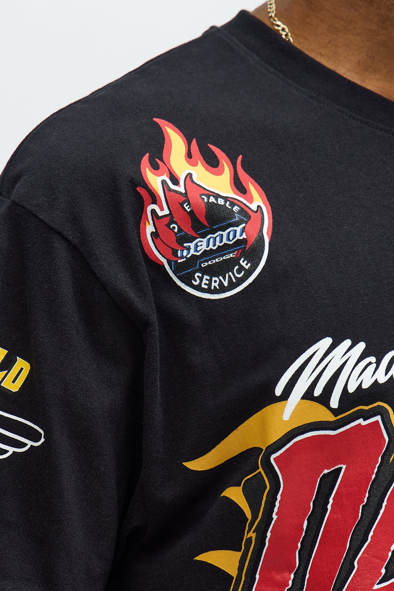 Dodge Demon Racing Team Short Sleeve Tee - Black