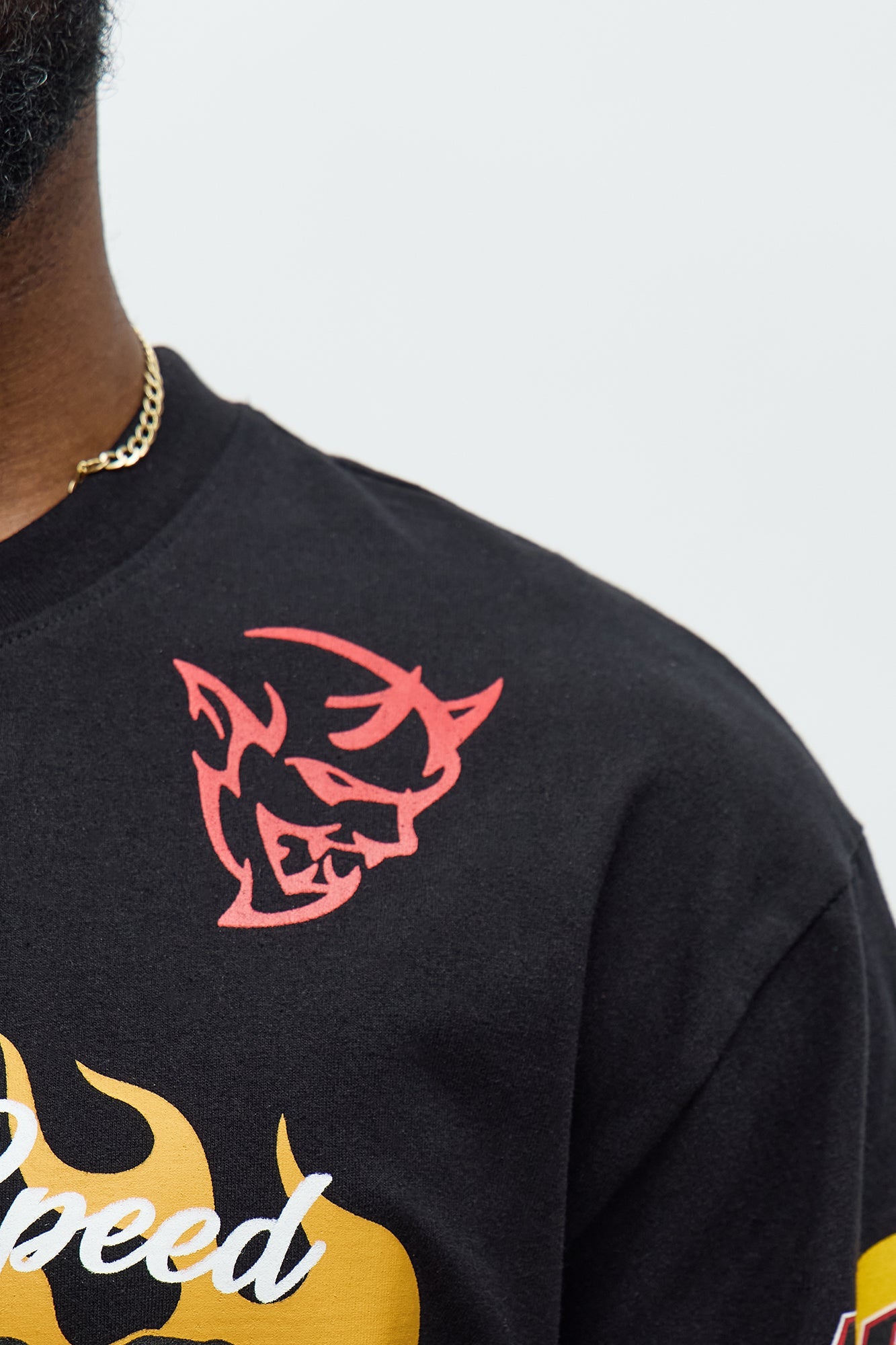 Dodge Demon Racing Team Short Sleeve Tee - Black