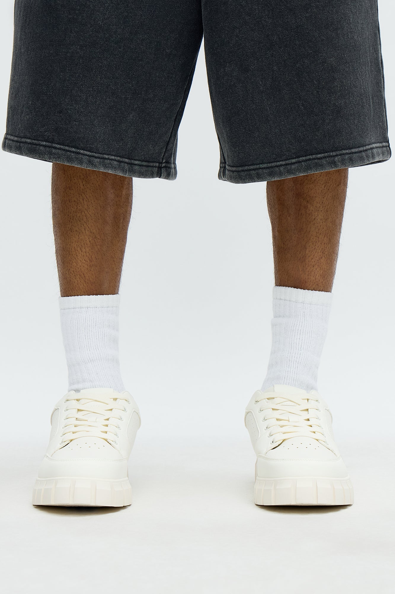 Casual Edge Chunky Low Sneaker - White