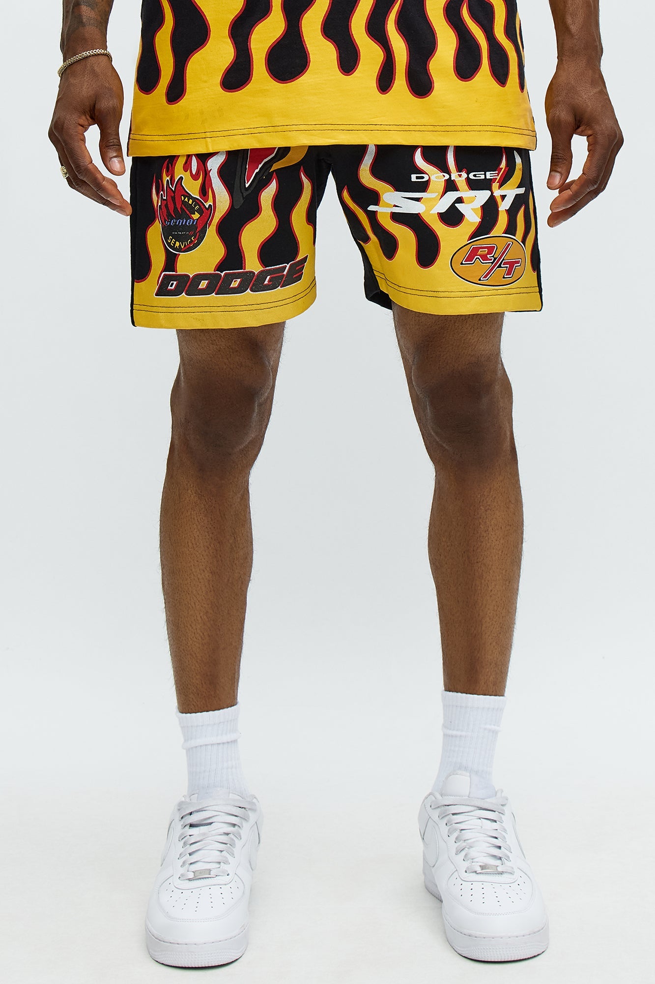 Dodge Demon Racing Team Sweatshorts - Black