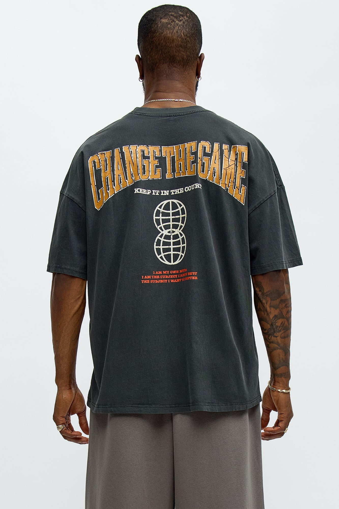 Change The Game Short Sleeve Tee - Black Wash