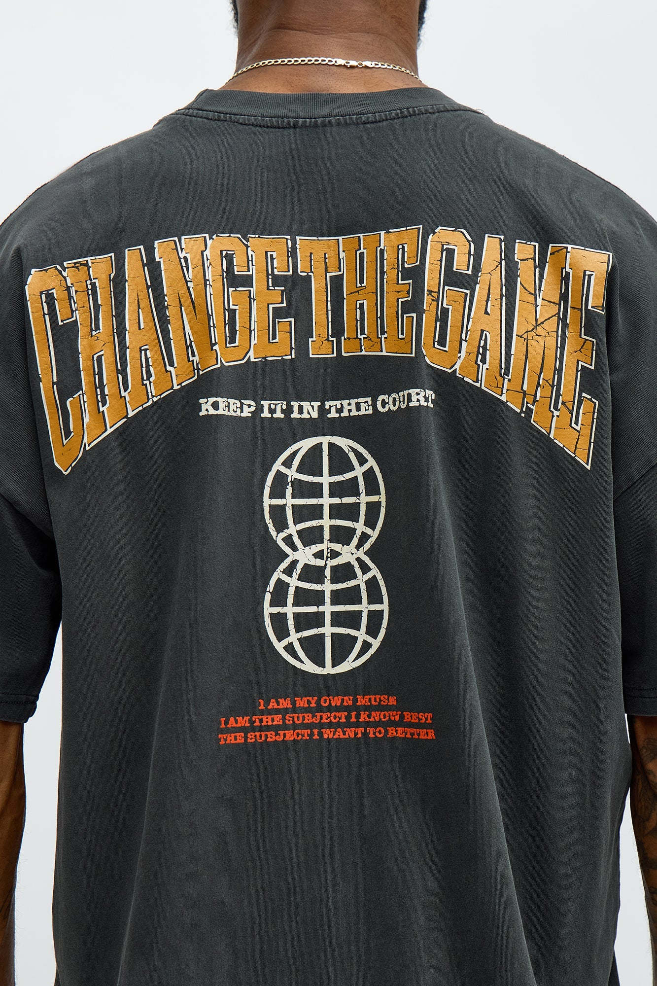 Change The Game Short Sleeve Tee - Black Wash