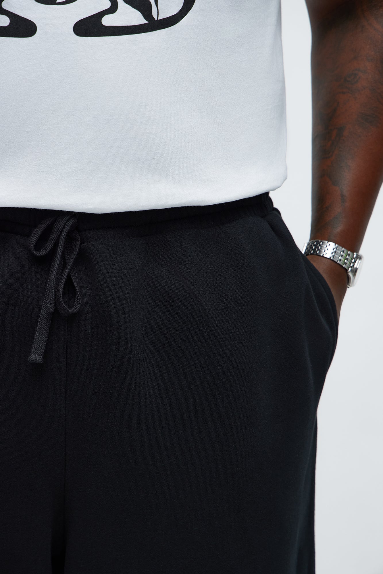 Tyson Baggy Shorts - Black