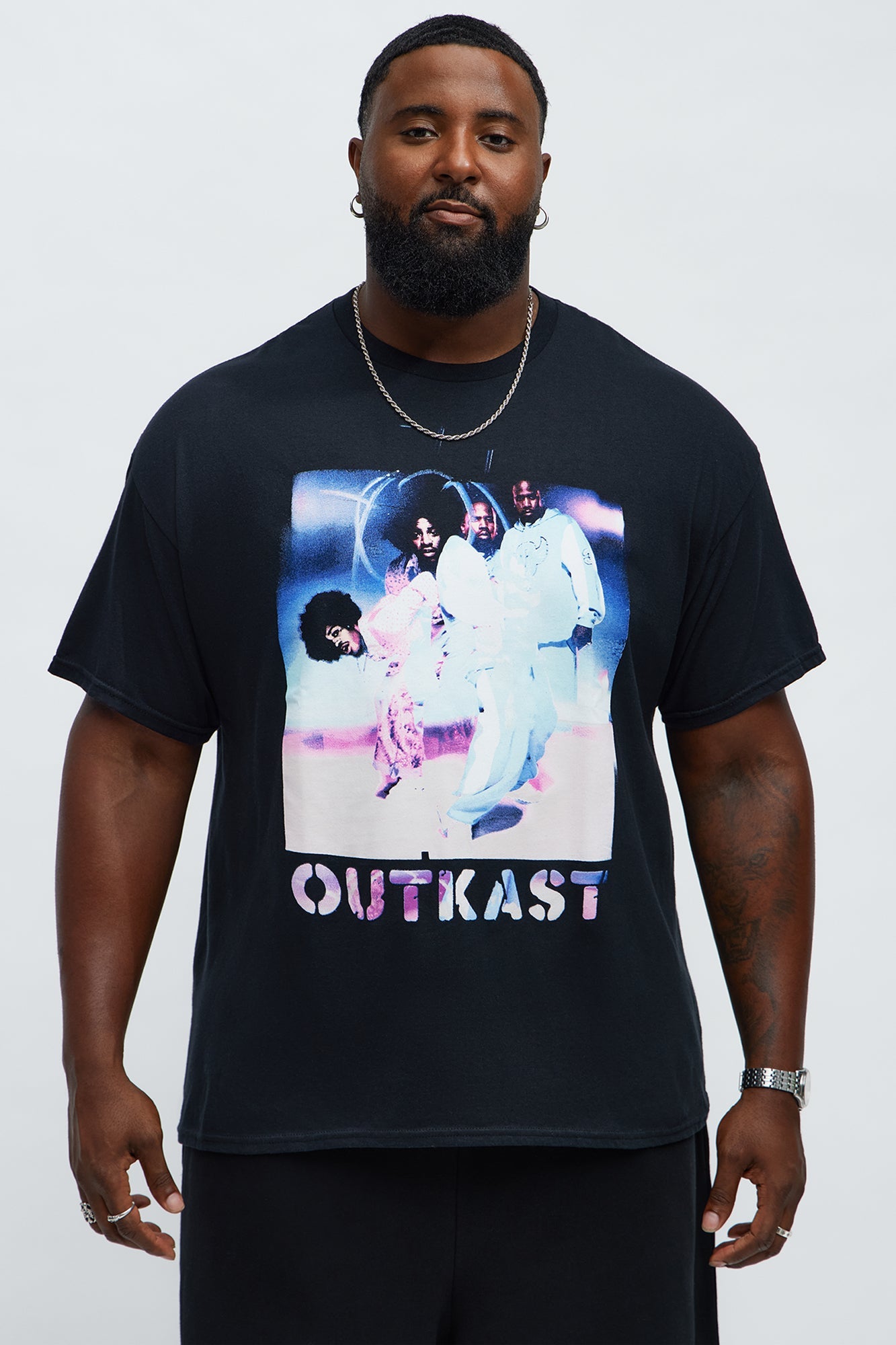 Outkast Funky Ride Short Sleeve Tee - Black