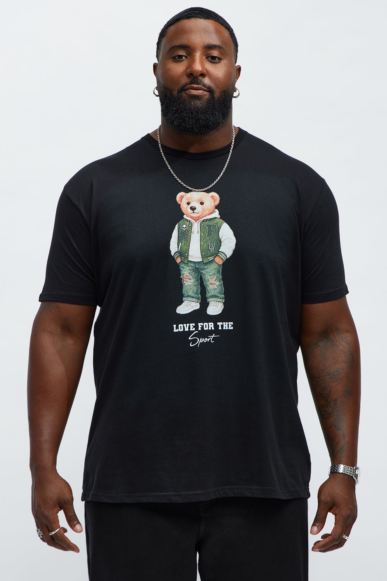 Love For The Sport Short Sleeve Tee - Black