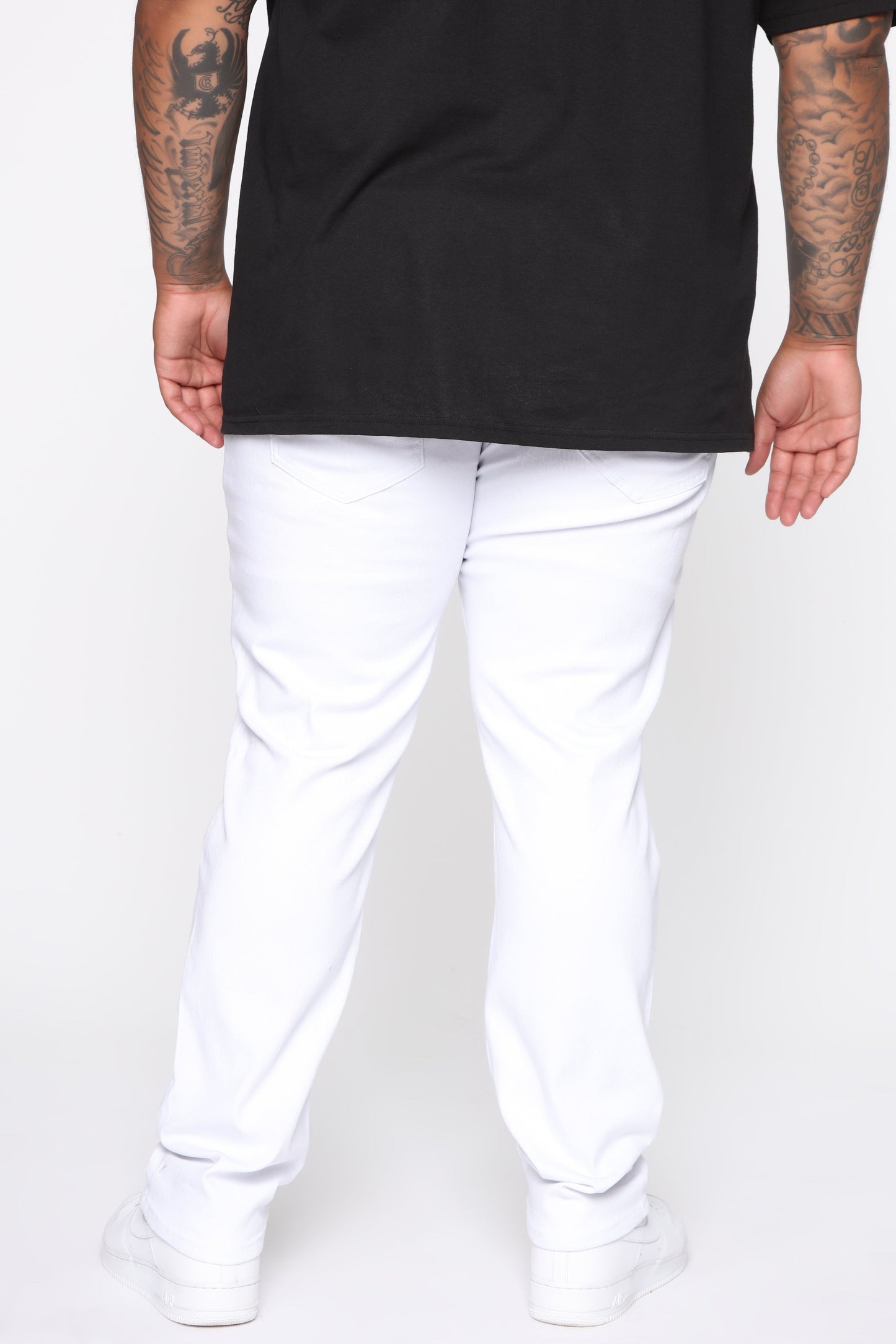 Reel It In Skinny Jean - White