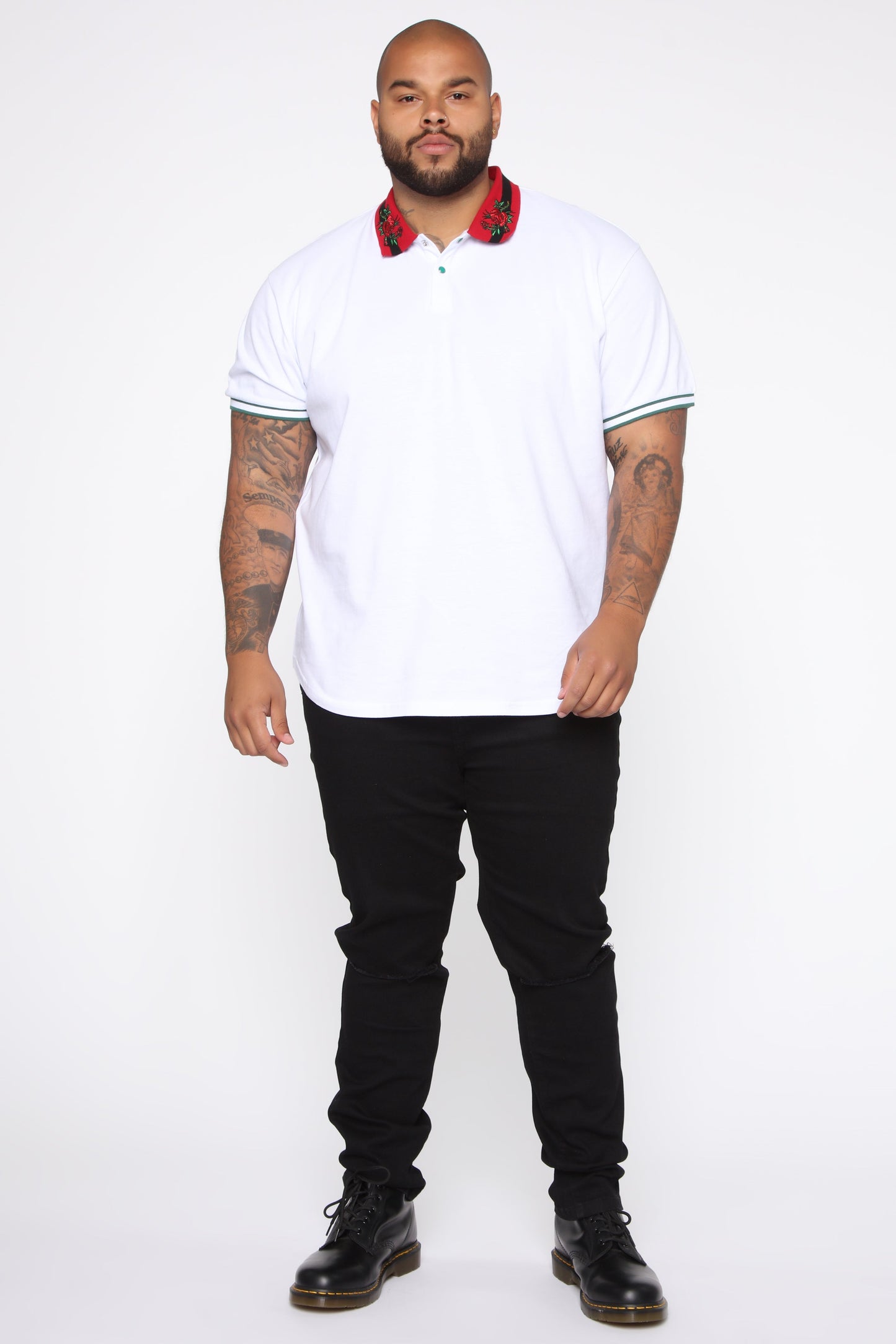 Brandon Short Sleeve Polo Shirt - White