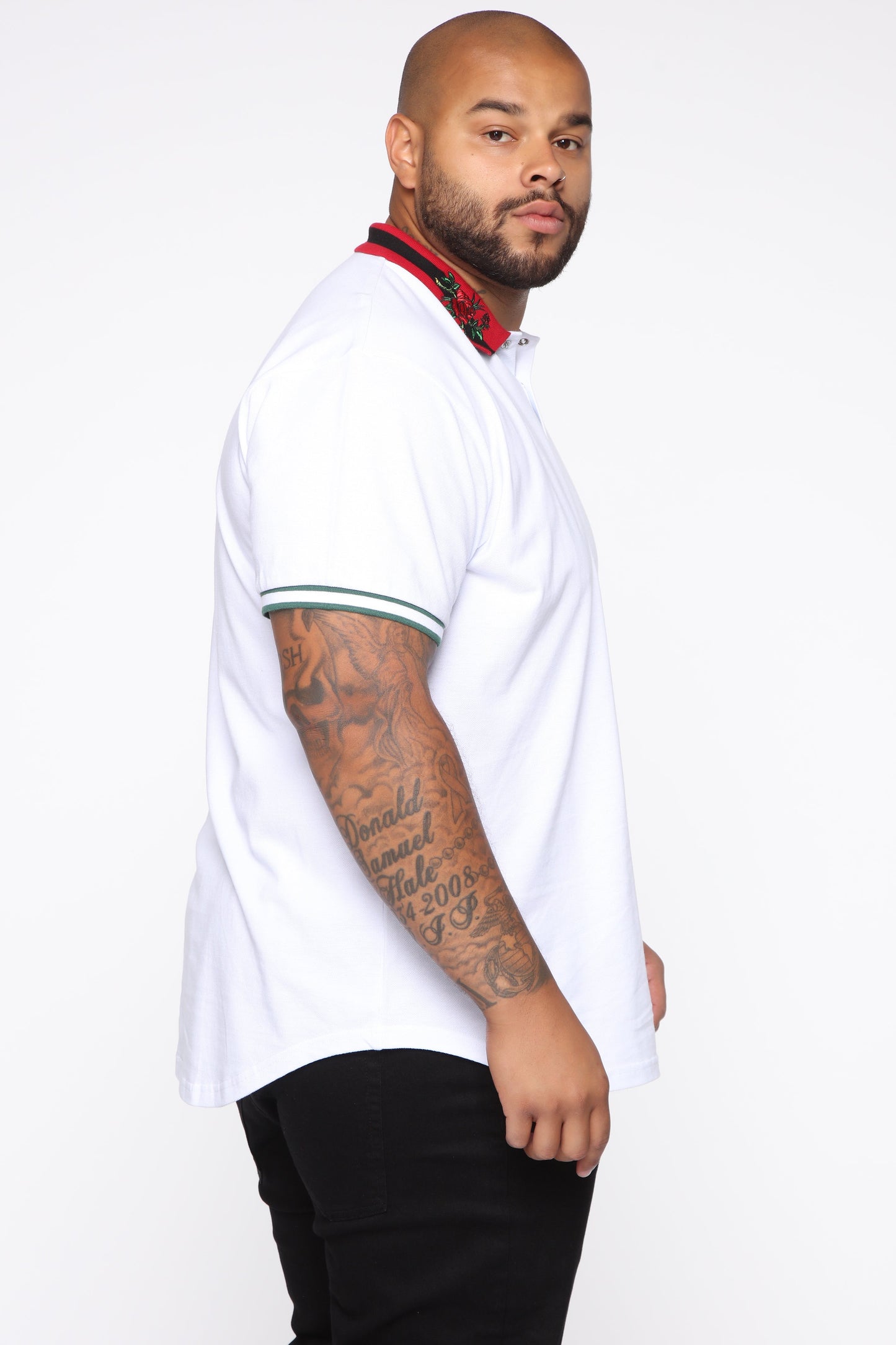 Brandon Short Sleeve Polo Shirt - White