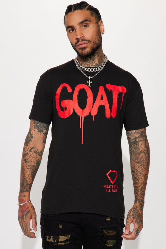 Diamond Goat Short Sleeve Tee - Black