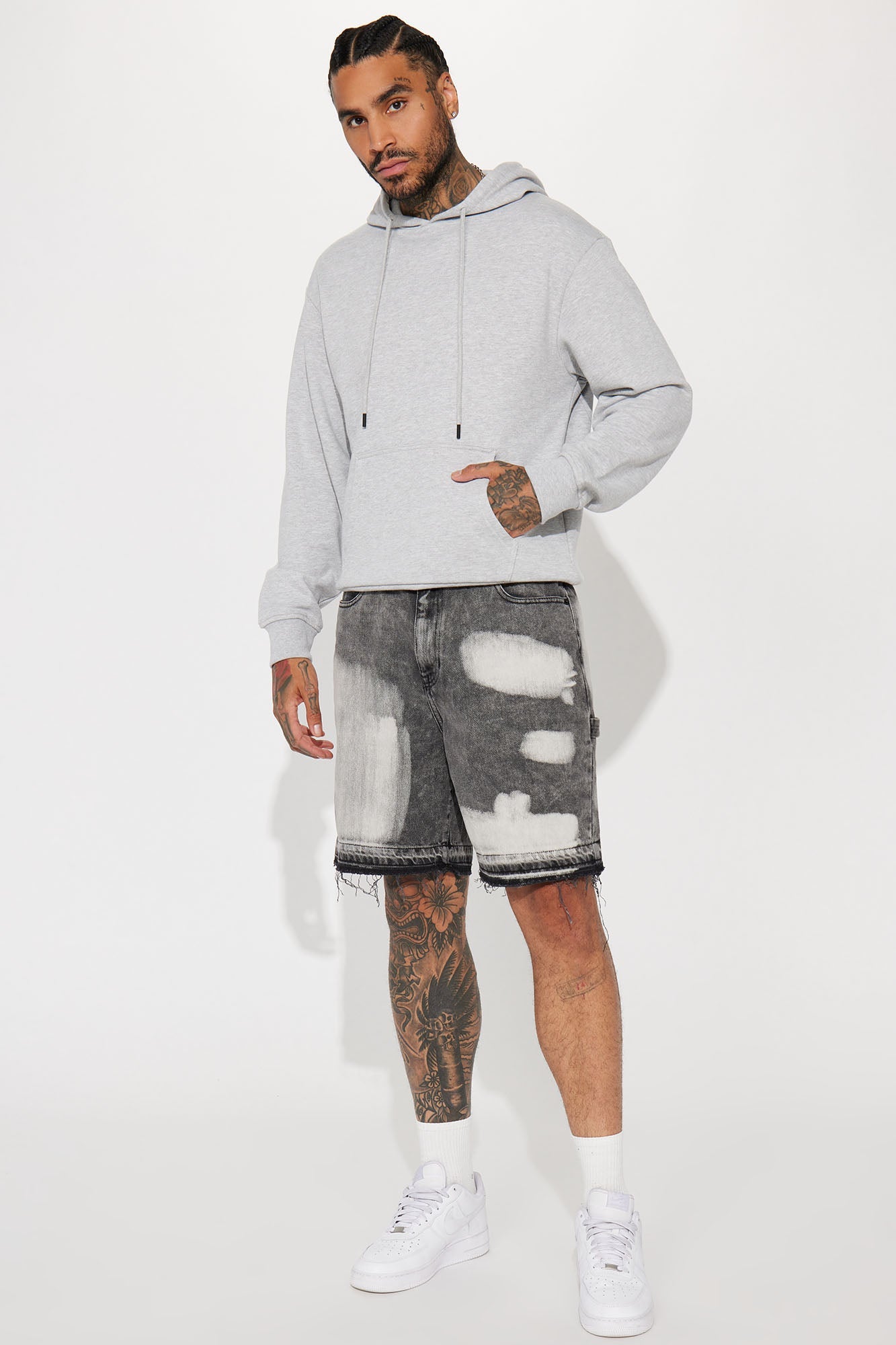 Tyson Hoodie - Heather Grey