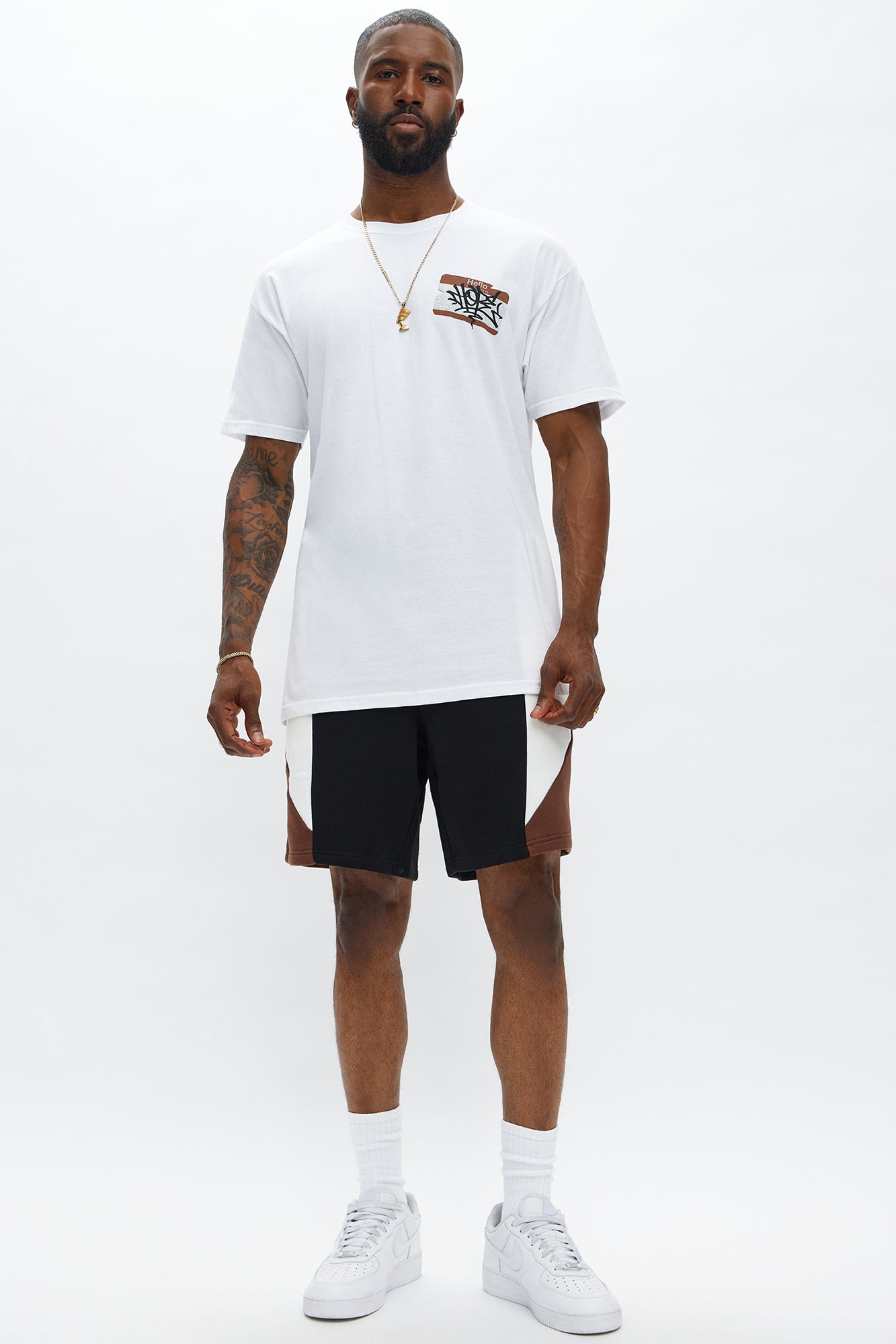 Hate Hurt Hope Short Sleeve Tee - White